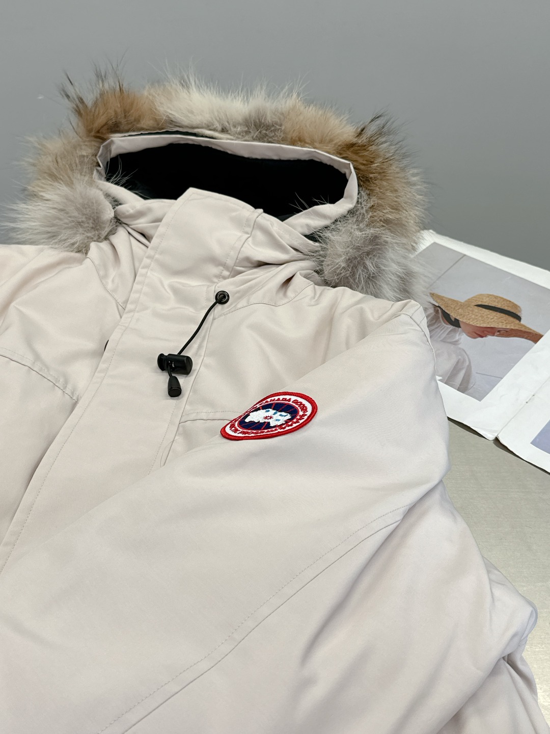 Canada G Long down jacket