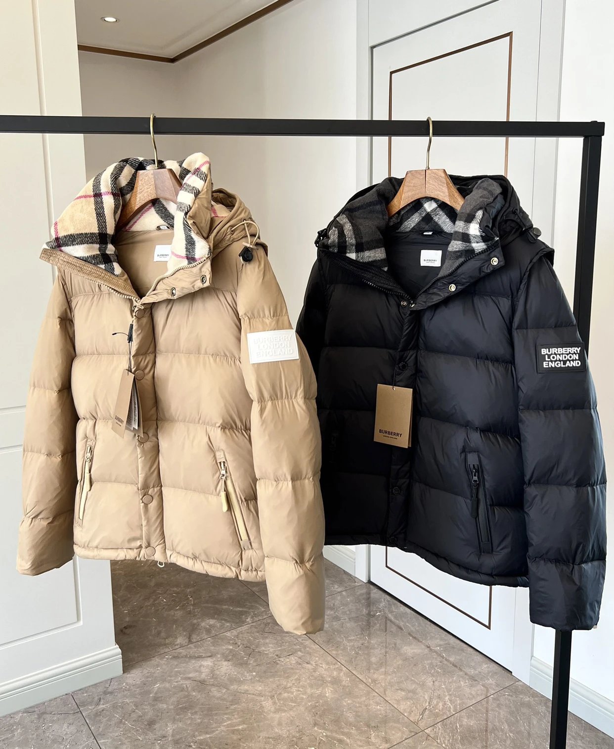 B B R Down Jacket Puffer Coat