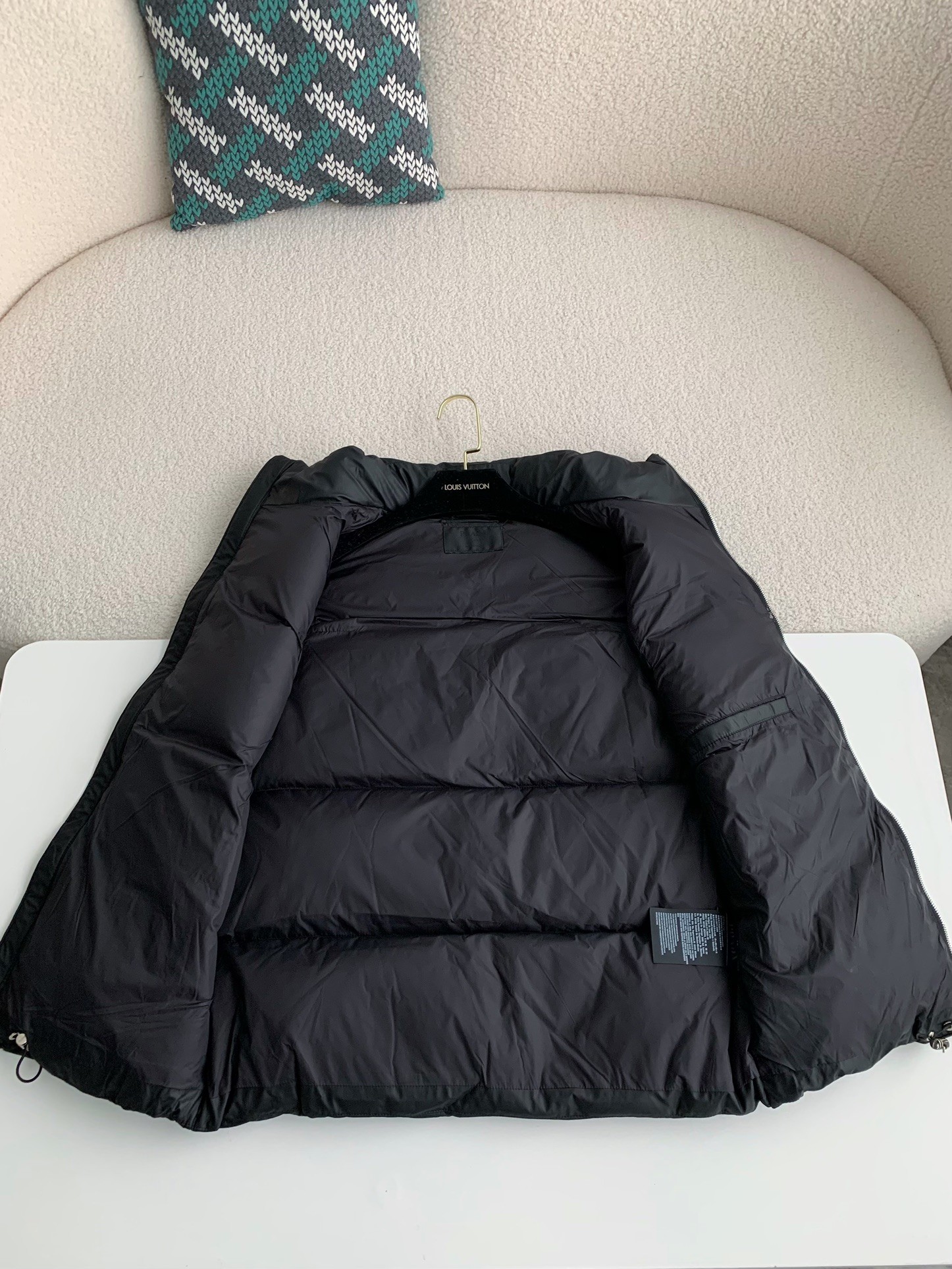 PRD white goose down vest