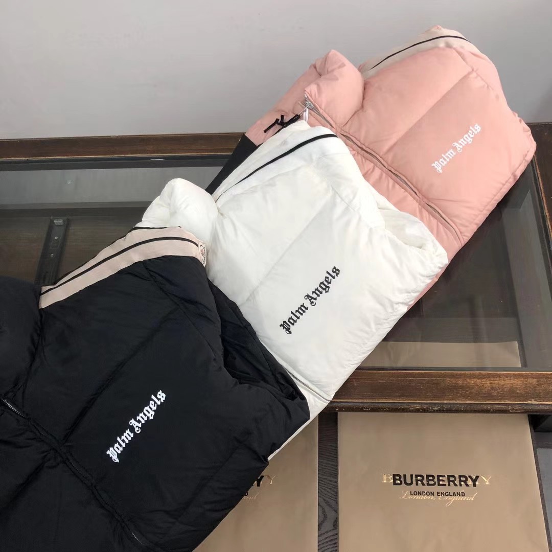 moner x palm angels down jacket collaboration
