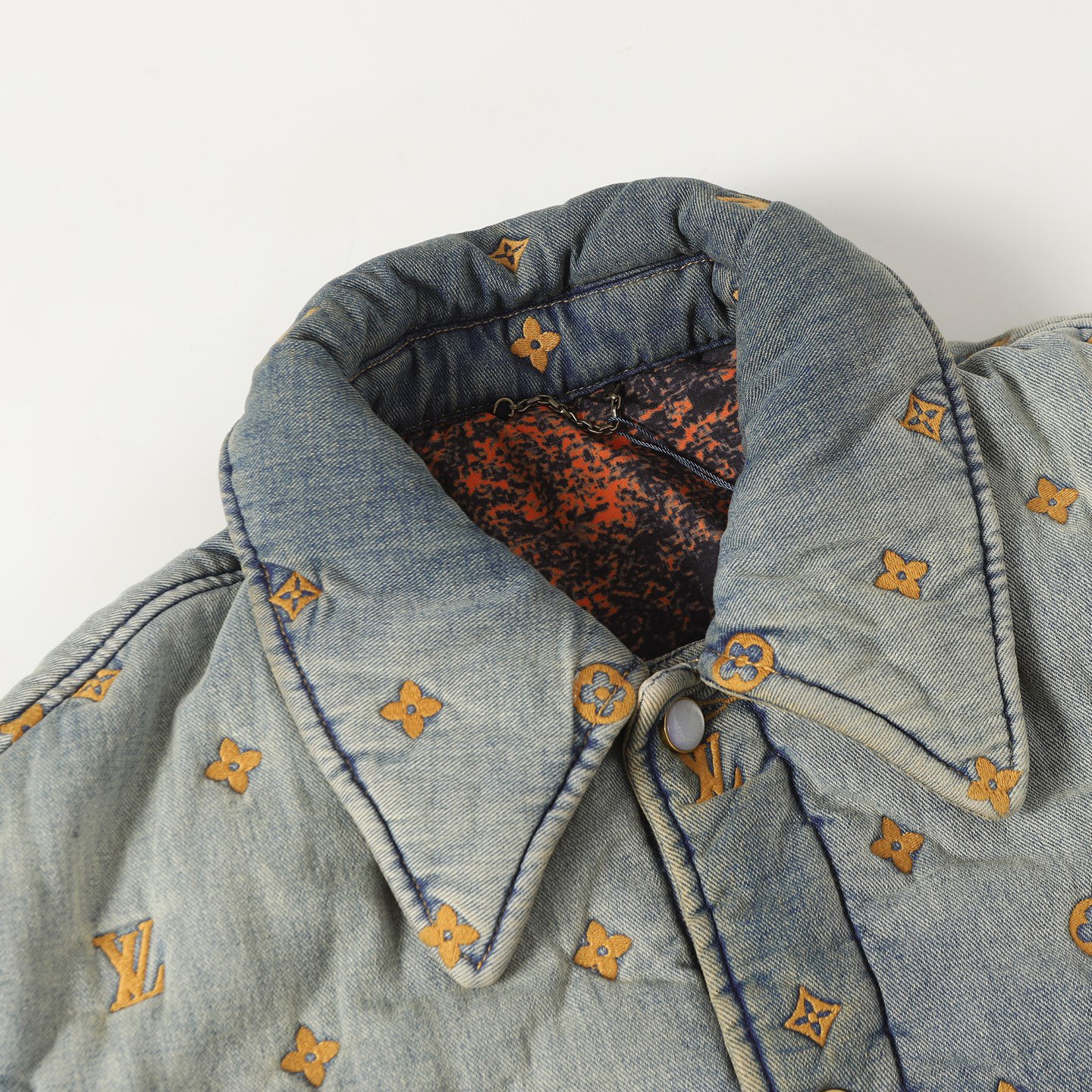 L X V  Embroidered Cotton Jacket