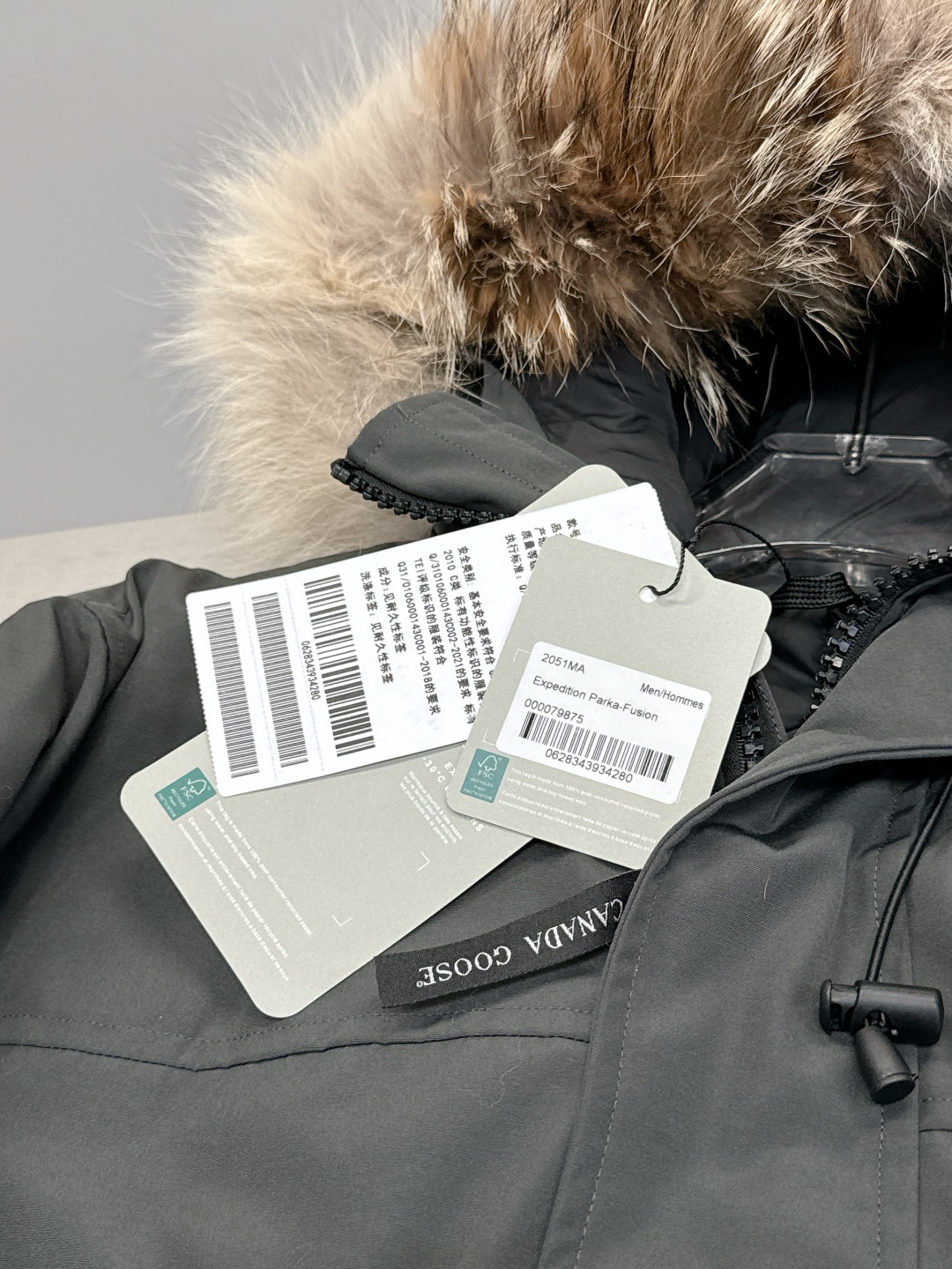 Canada G Long down jacket