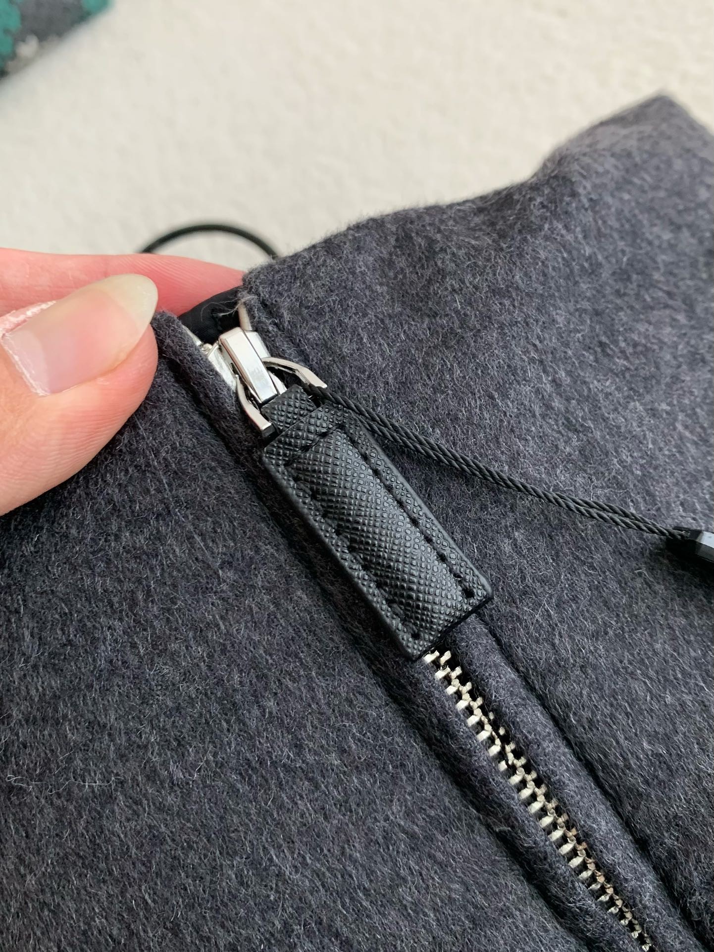 PRD logo stand collar down jacket