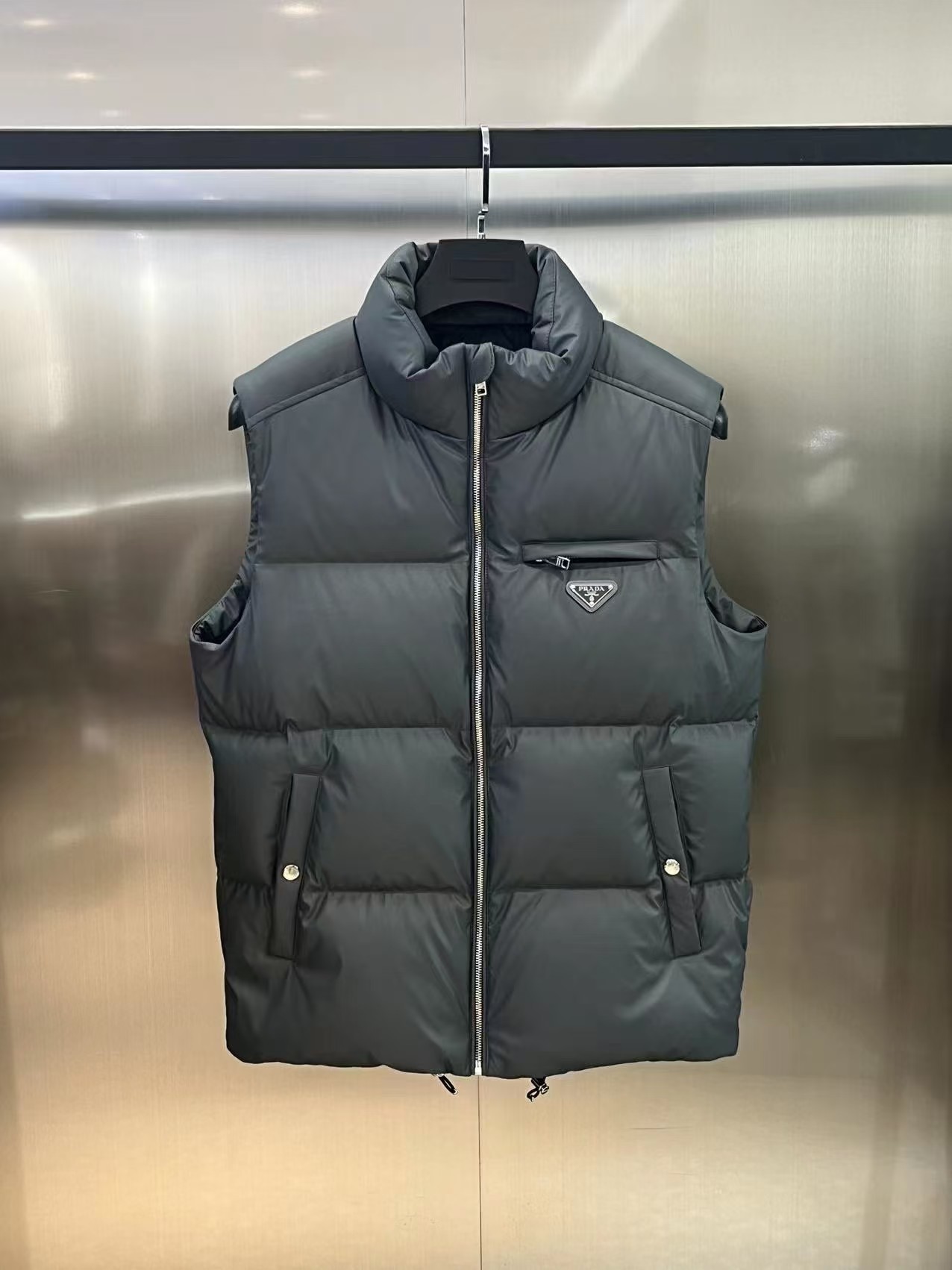 PRD white goose down vest