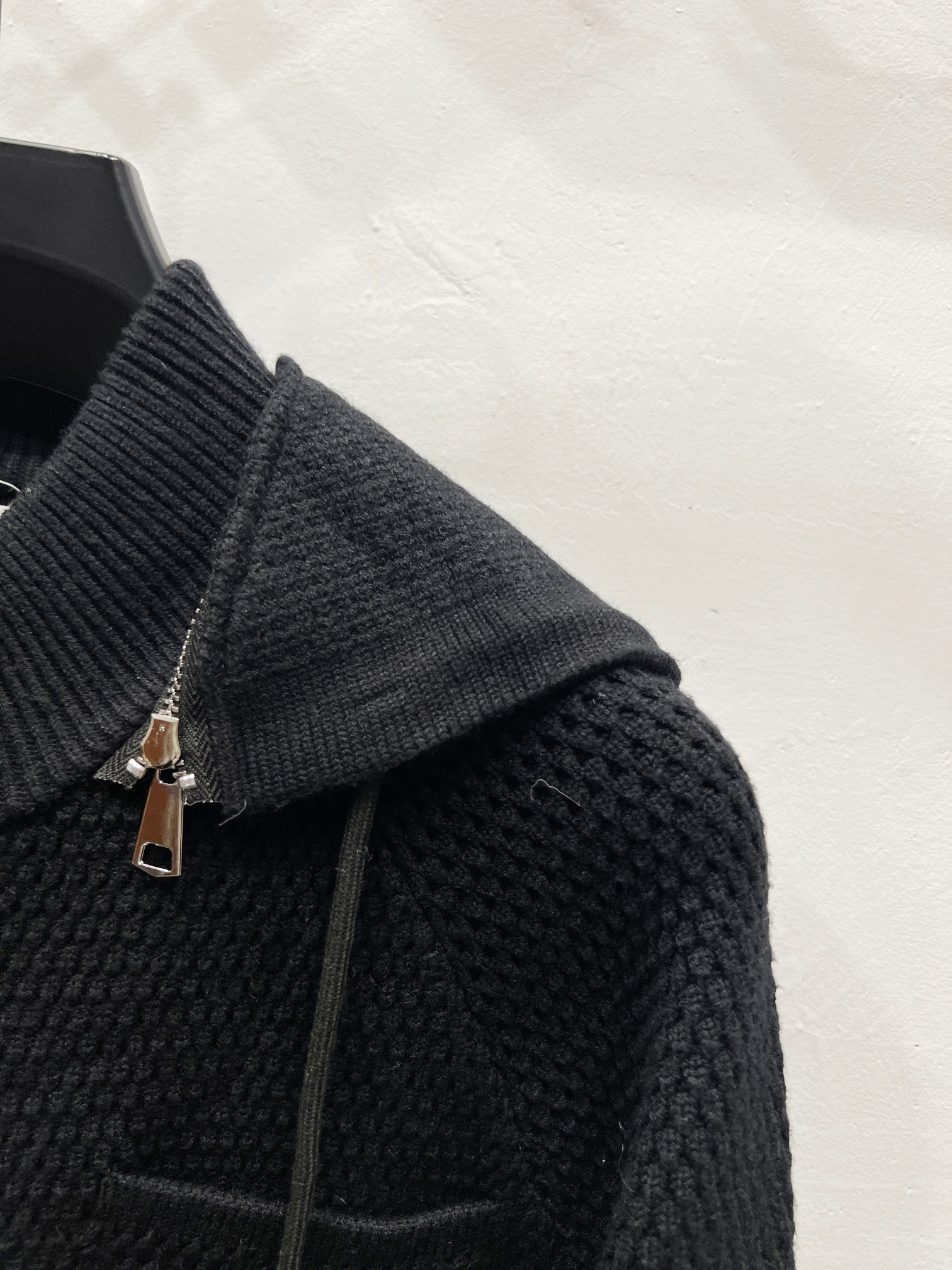 TB Knit Fleece Hooded Sweatshirt with Zipper