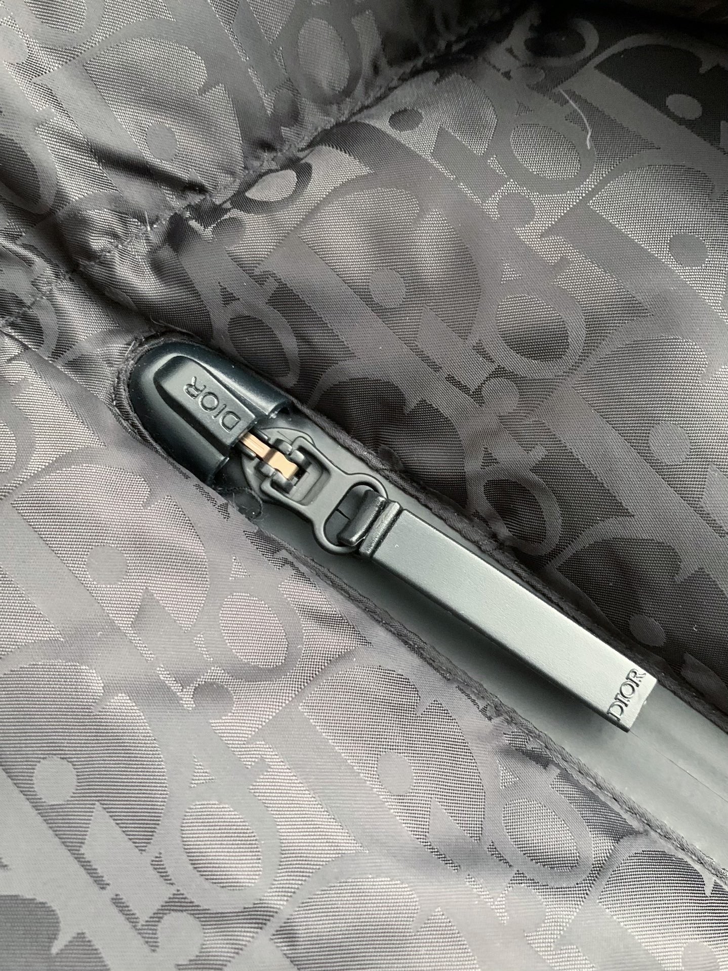 DR Logo Printed Down Jacket