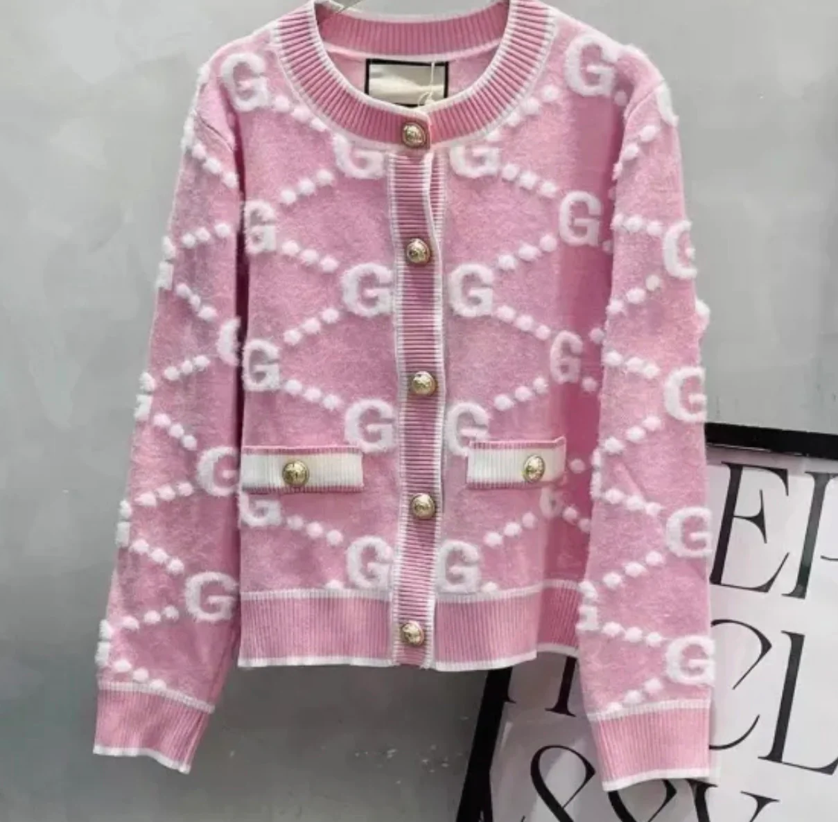GG SWEATER PINK