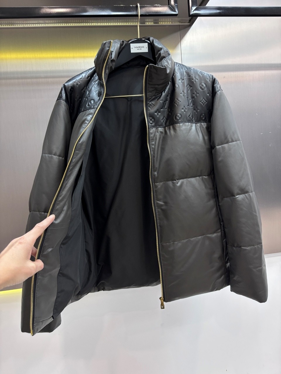 L X V Leather jacket