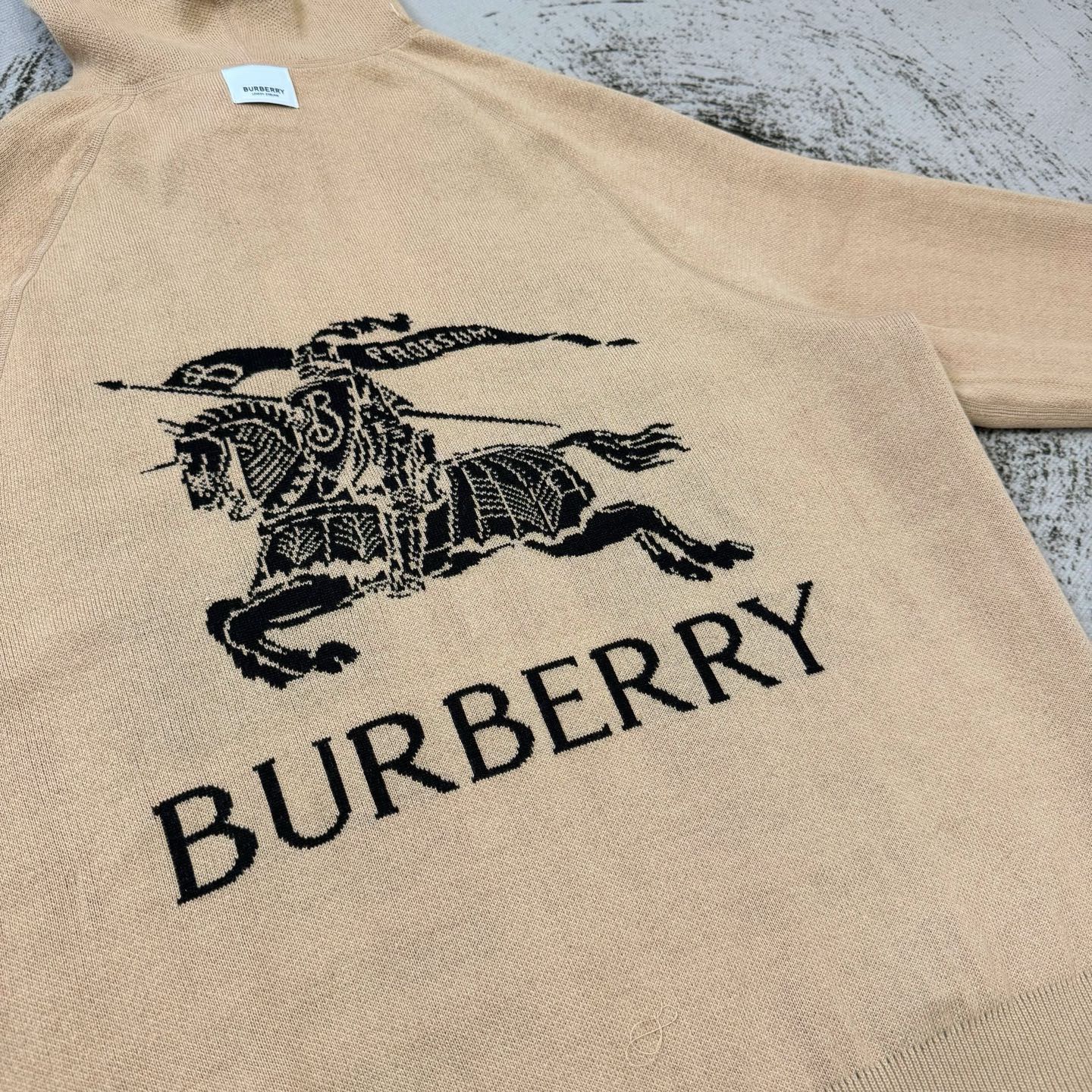 B B R Reversible Sheep Wool Knit Jacket