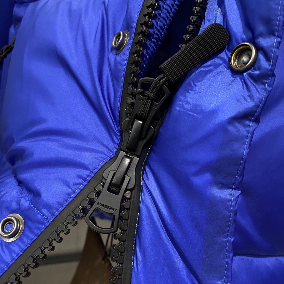 B B R Down Jacket Puffer Coat Blue