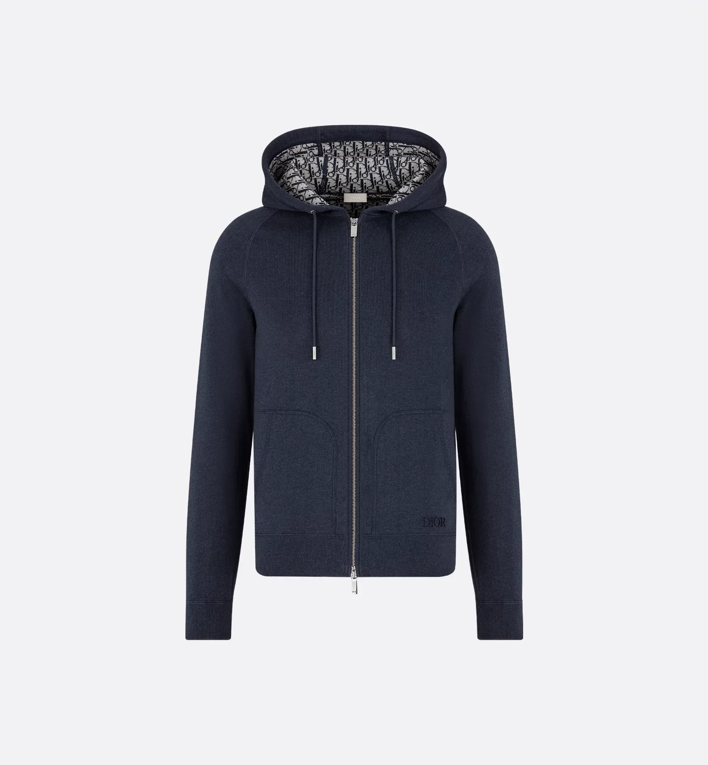 CD ZIP HOODIE NAVY