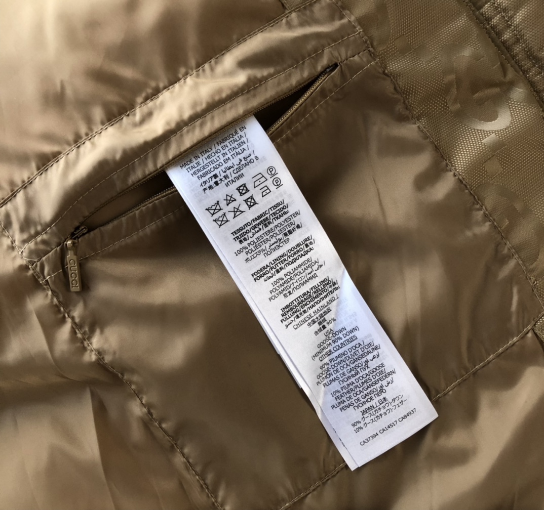 GUC Down Jacket Puffer Coat