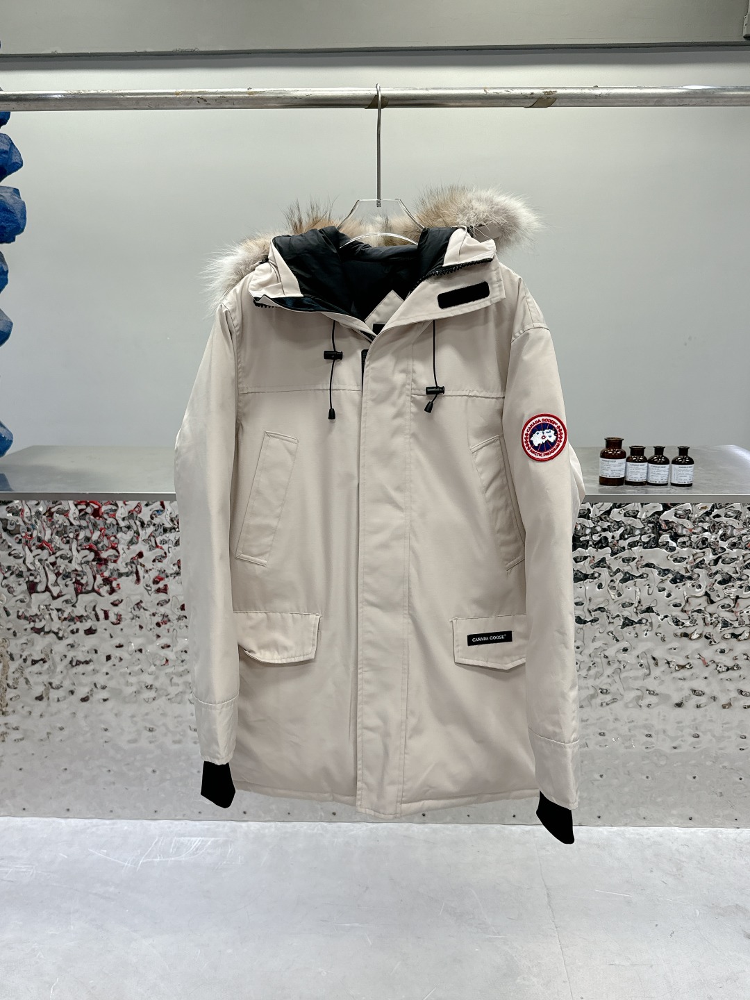 Canada G Long down jacket