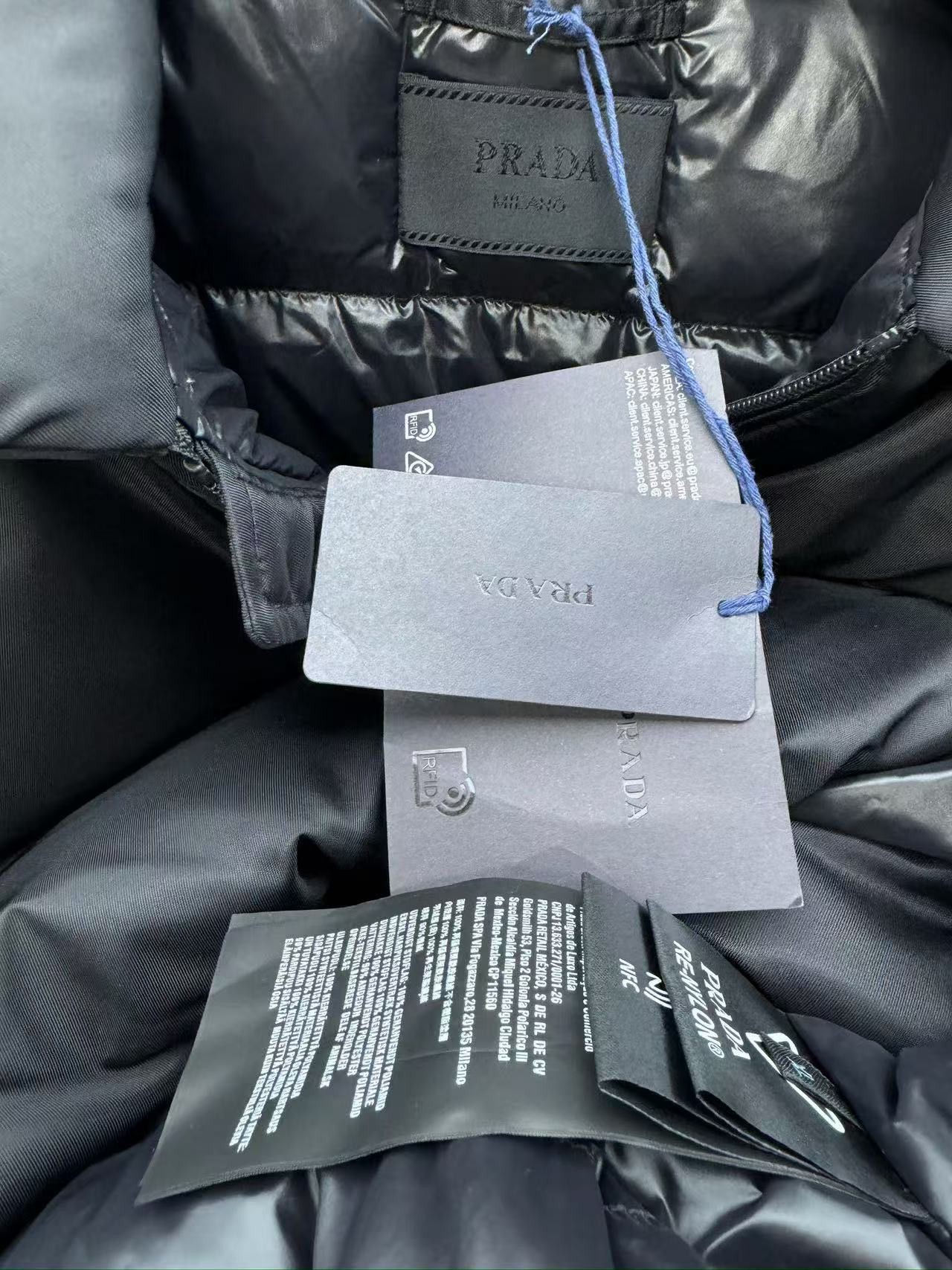 PRD recycled nylon down jacket