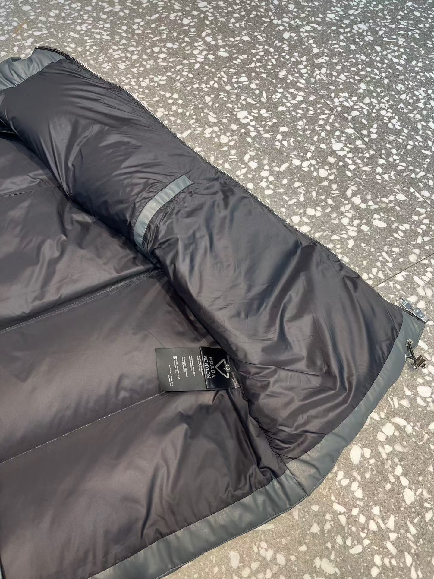 PRD white goose down vest