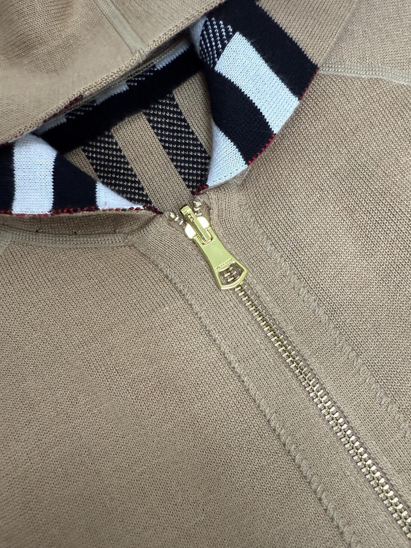 B B R Reversible Sheep Wool Knit Jacket