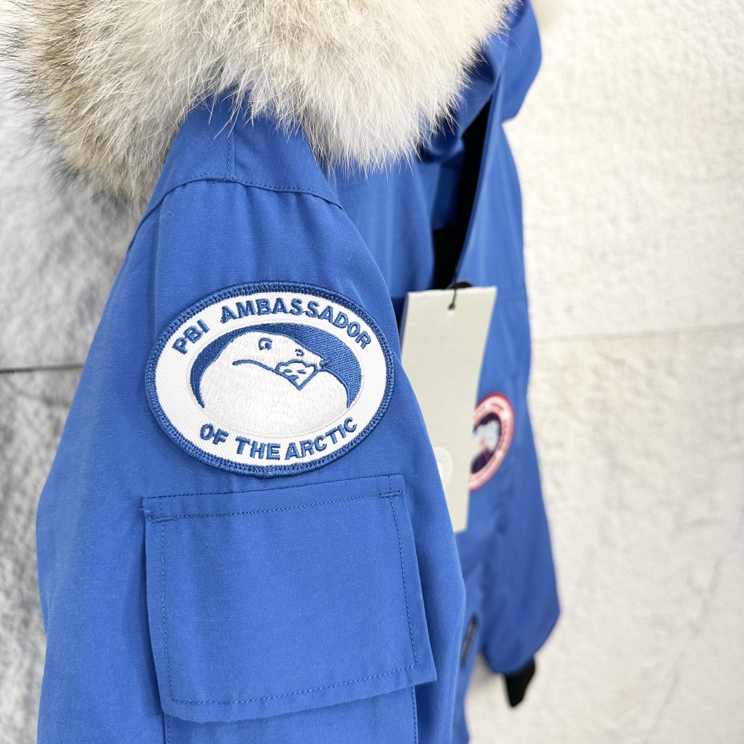 Canada G Down Jacket Puffer Coat Blue