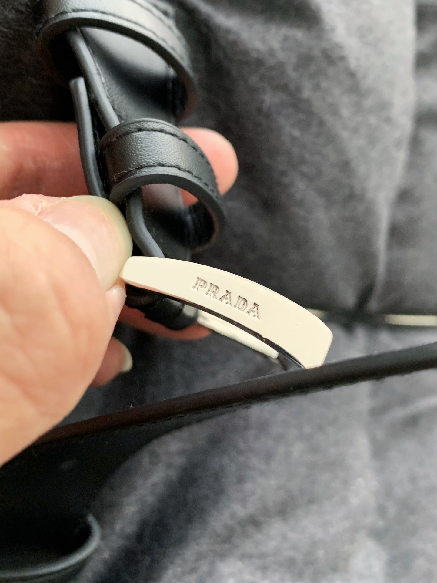 PRD logo stand collar down jacket