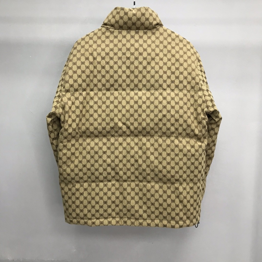 BLCG all-over printed double B down jacket