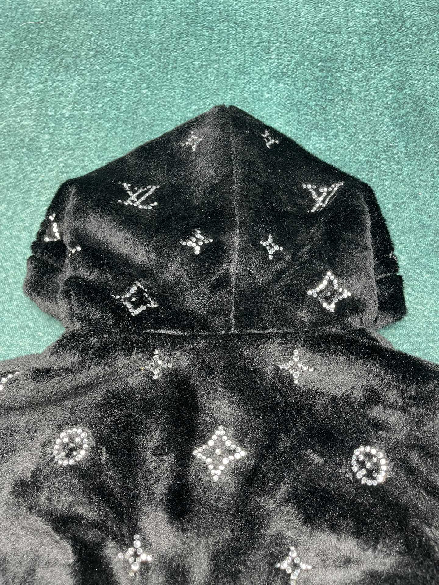 L X V Sequin Hooded Jacket 2025