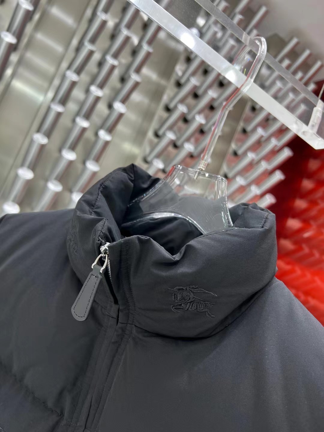 B B R Down Jacket Puffer Coat Black