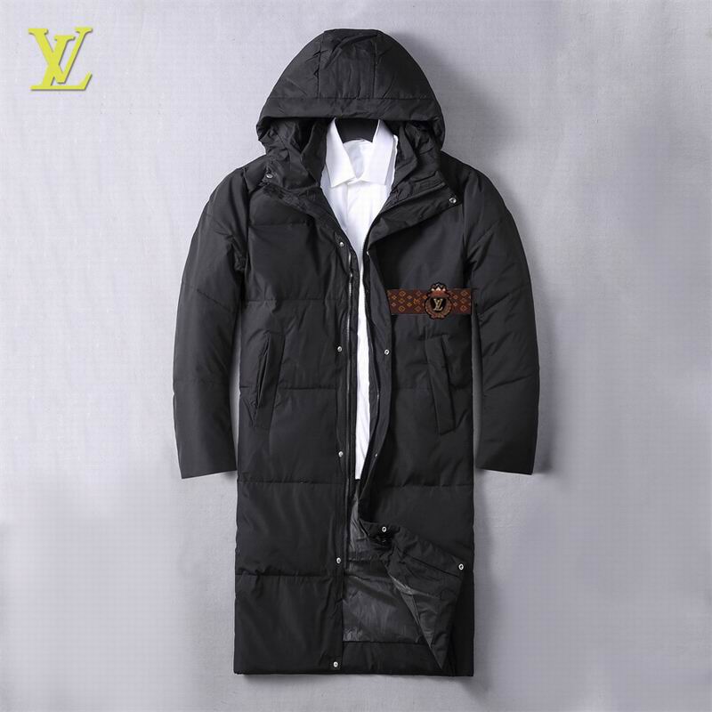 L X V Long down jacket
