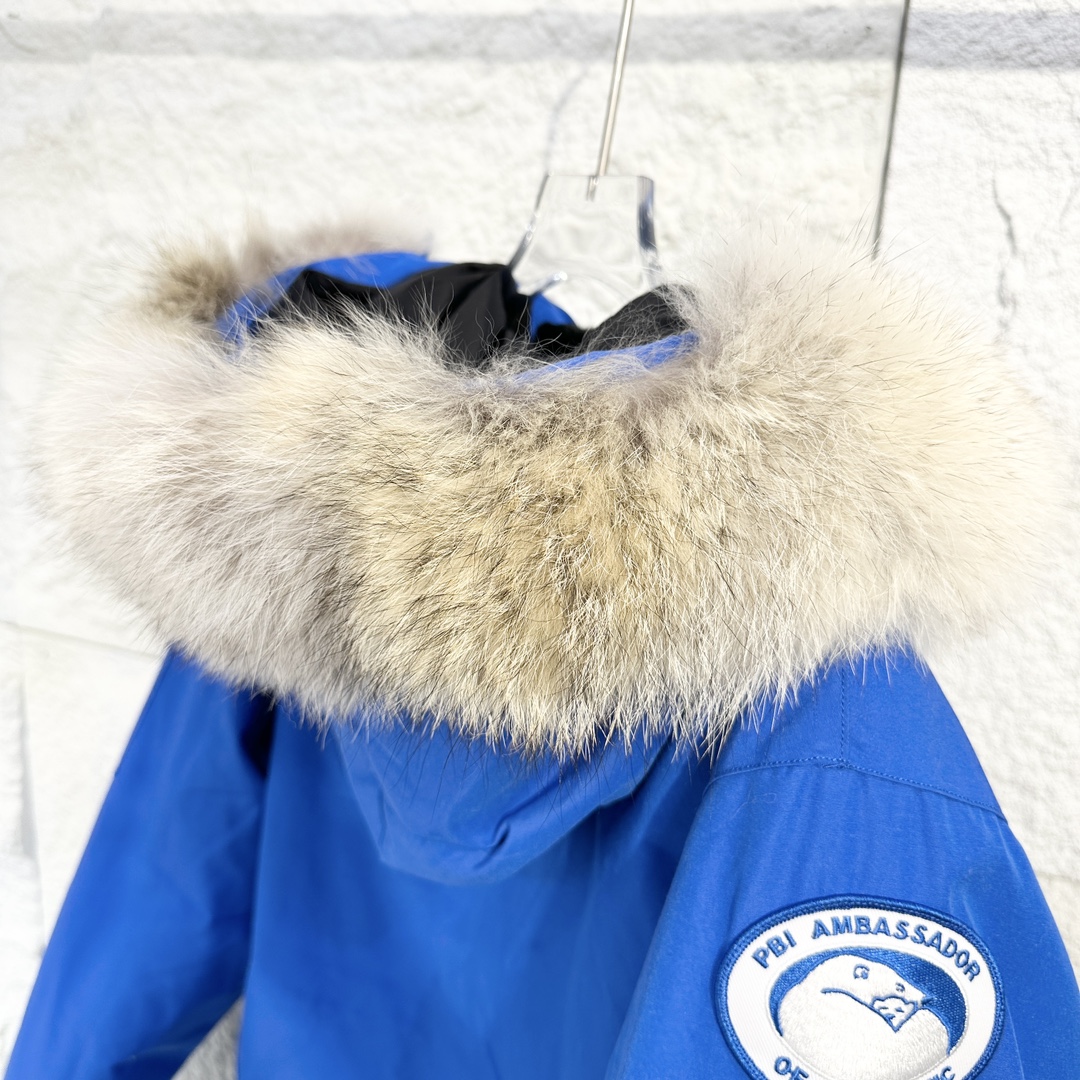 Canada G Down Jacket Puffer Coat Blue