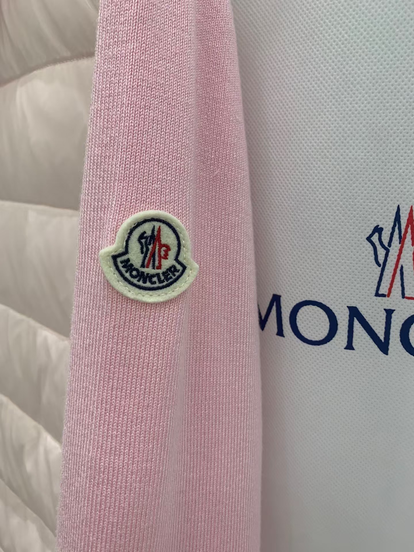 MONC Autumn and Winter New Women's Knitted Down Sweater