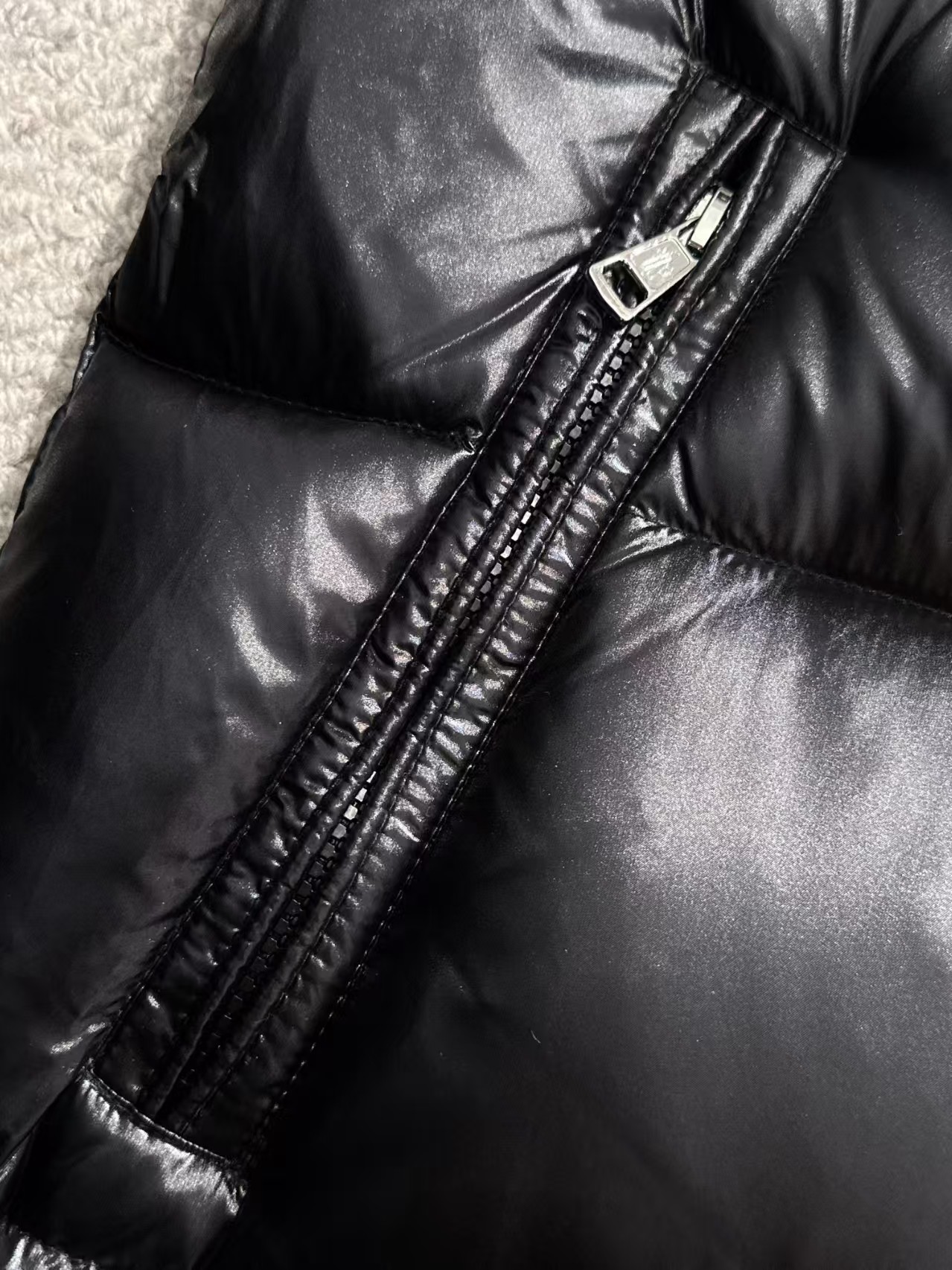 MONC Long down jacket