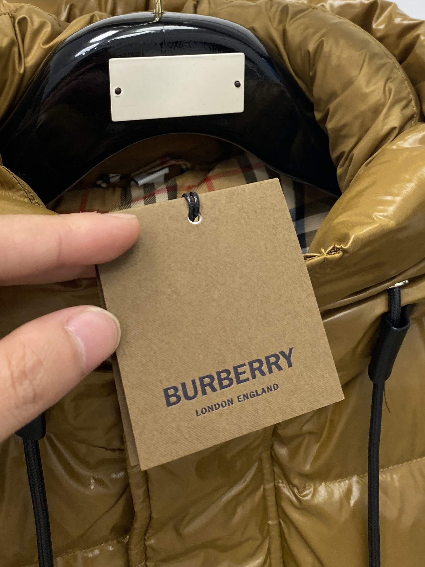 B B R Down Jacket Puffer Coat Brown