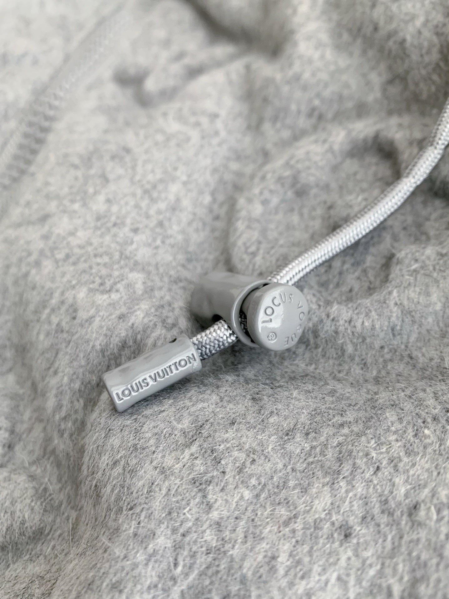 L X V zip hooded jacket