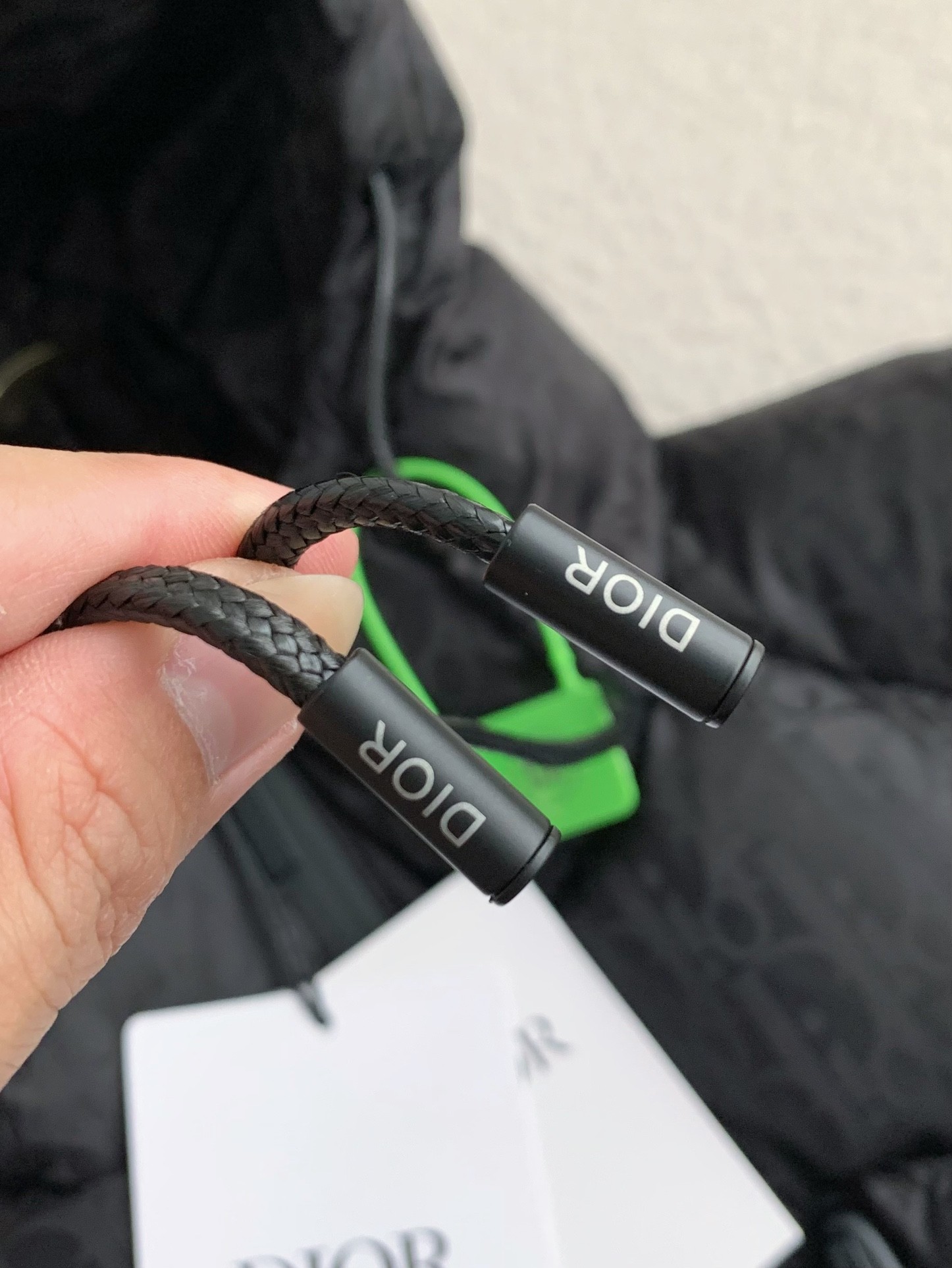 DR Logo Printed Down Jacket