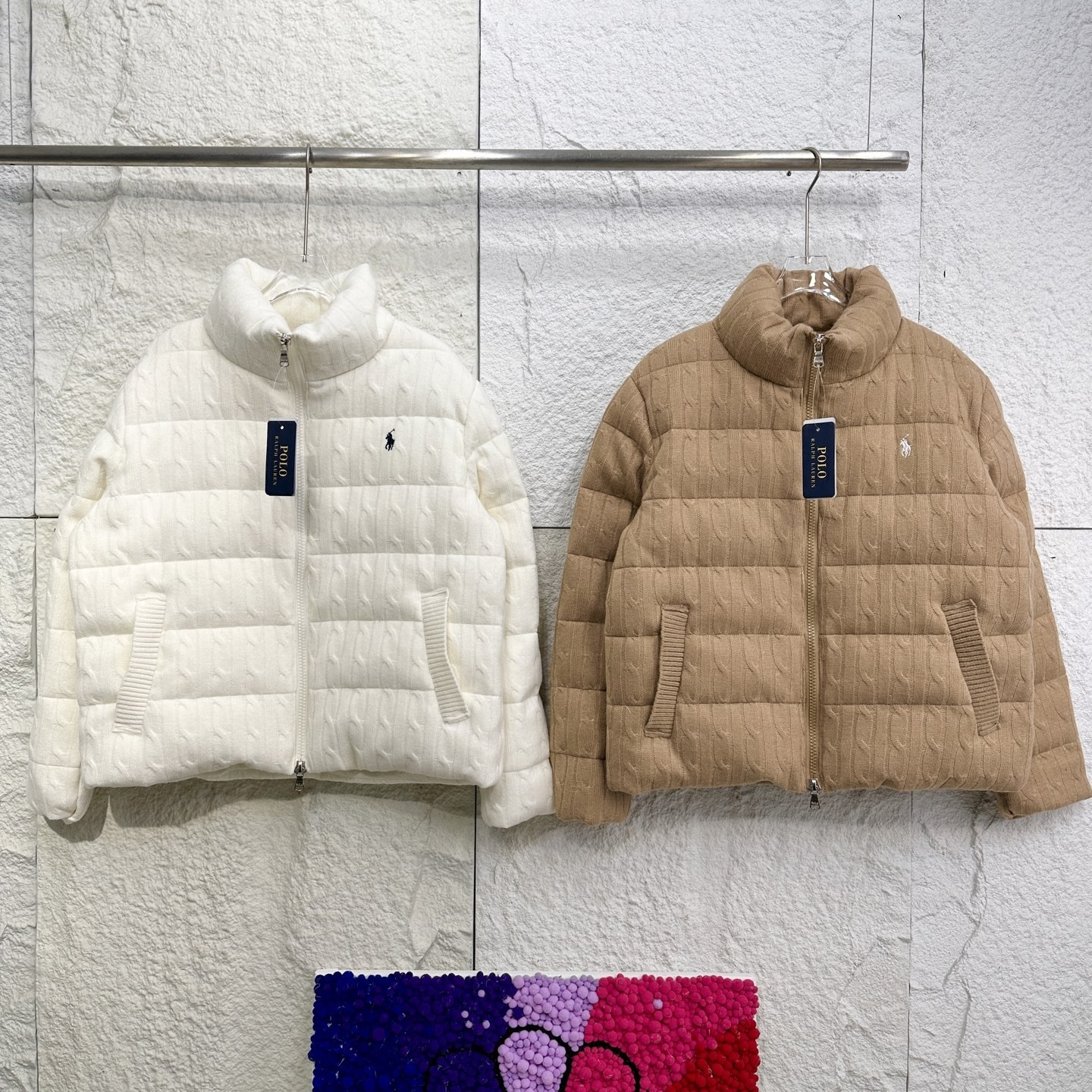 RL LOGO Down Jacket（Multiple colors）