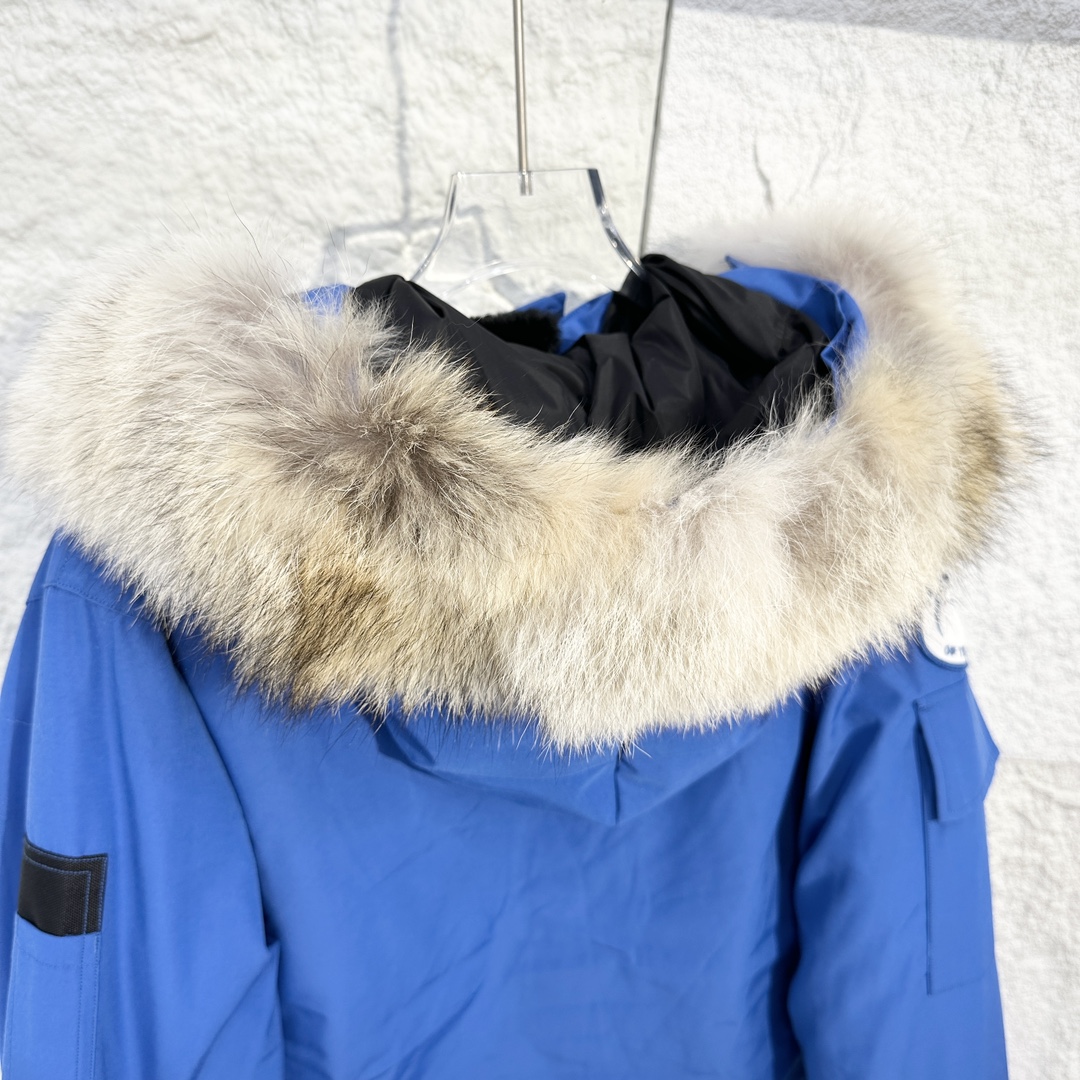 Canada G Down Jacket Puffer Coat Blue