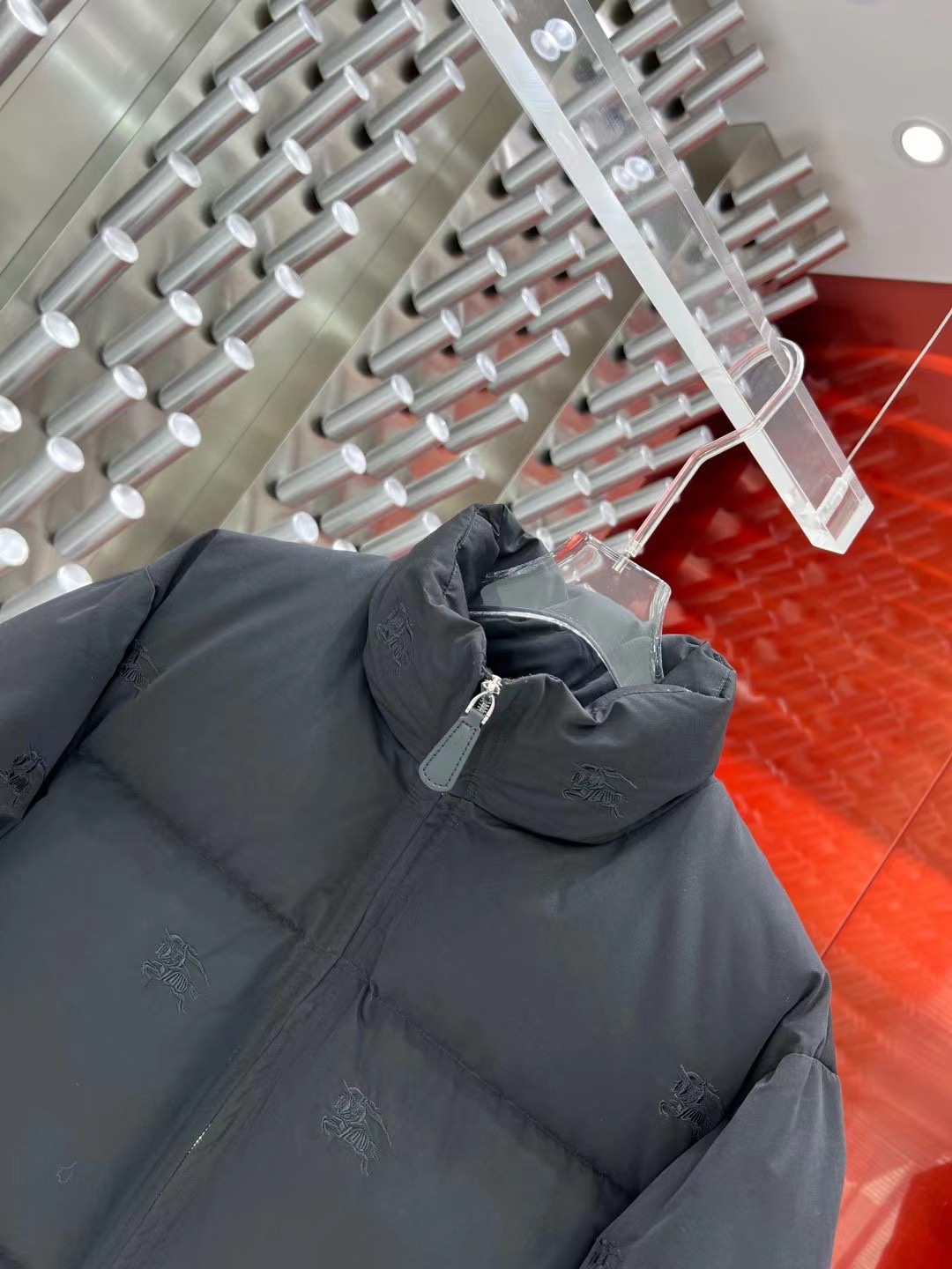 B B R Down Jacket Puffer Coat Black