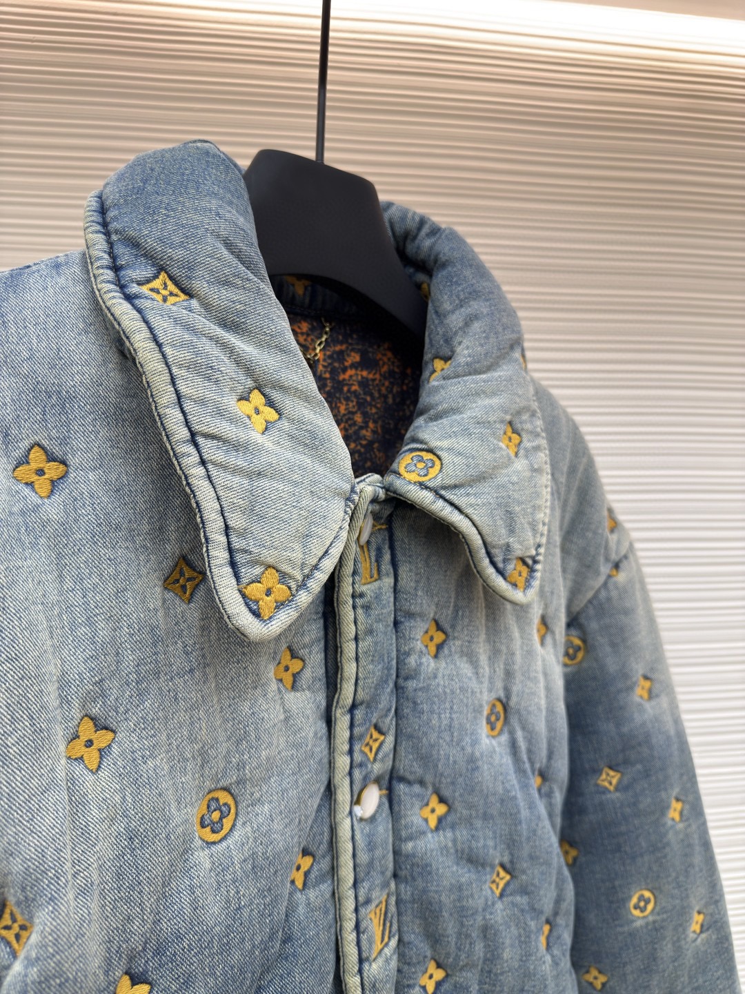 L X V  Embroidered Cotton Jacket