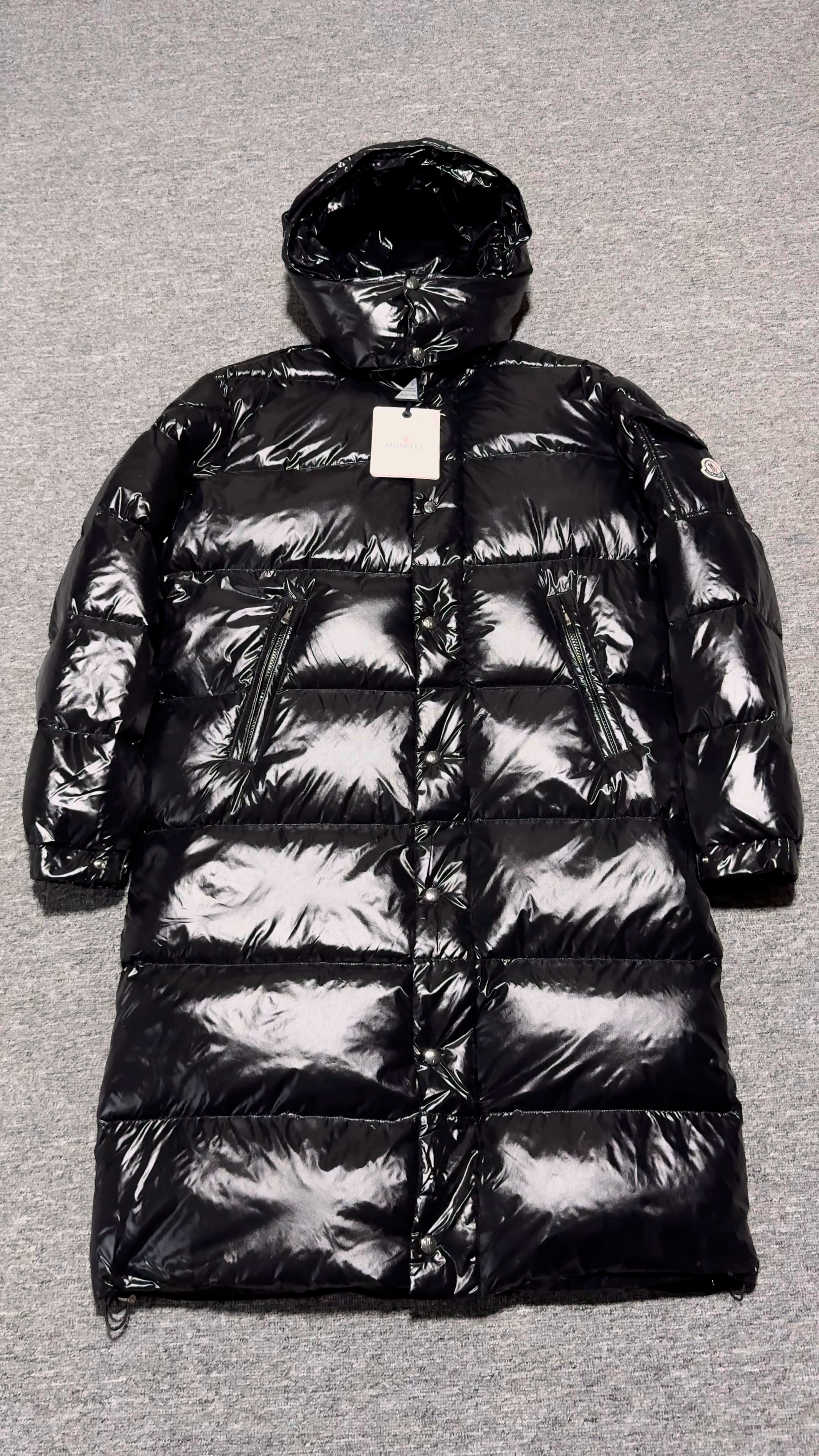 MONC Long down jacket