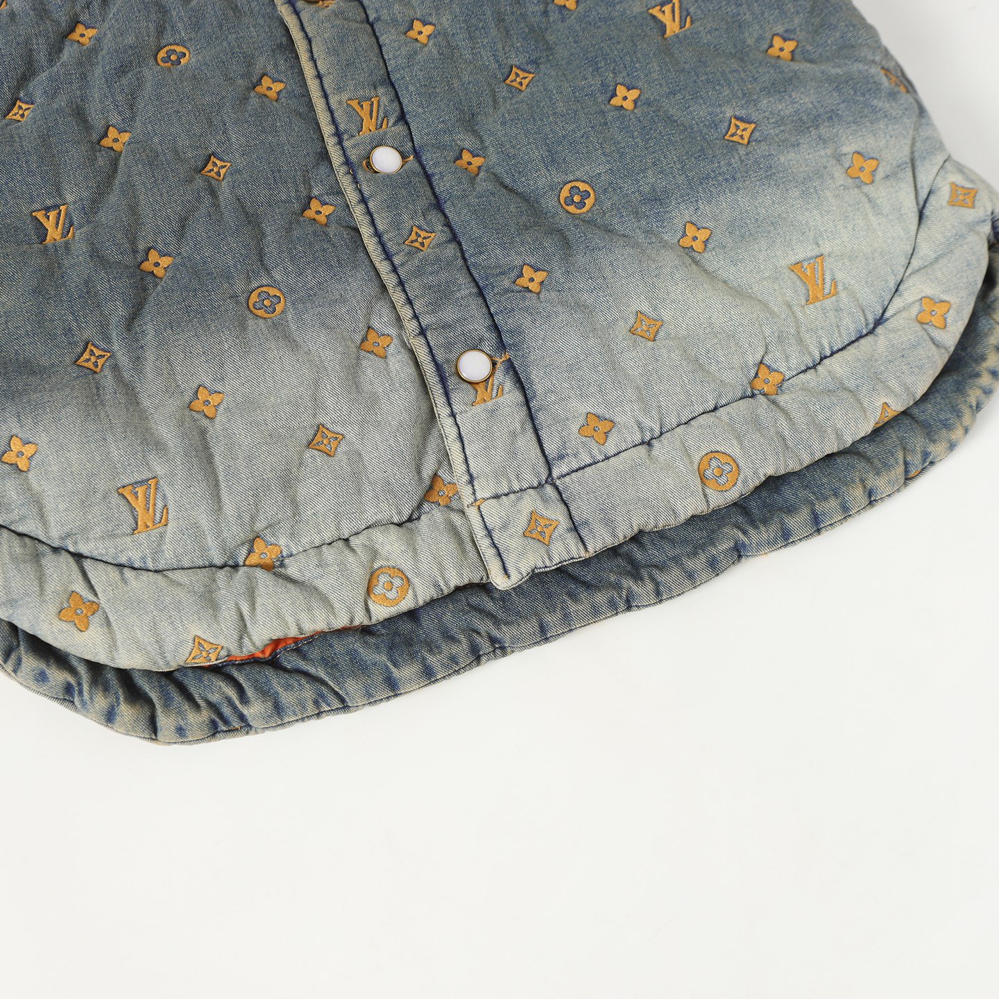 L X V  Embroidered Cotton Jacket