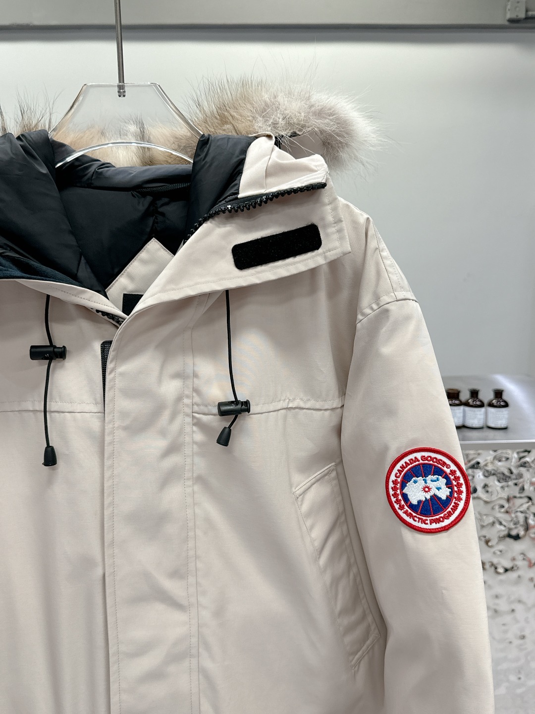 Canada G Long down jacket