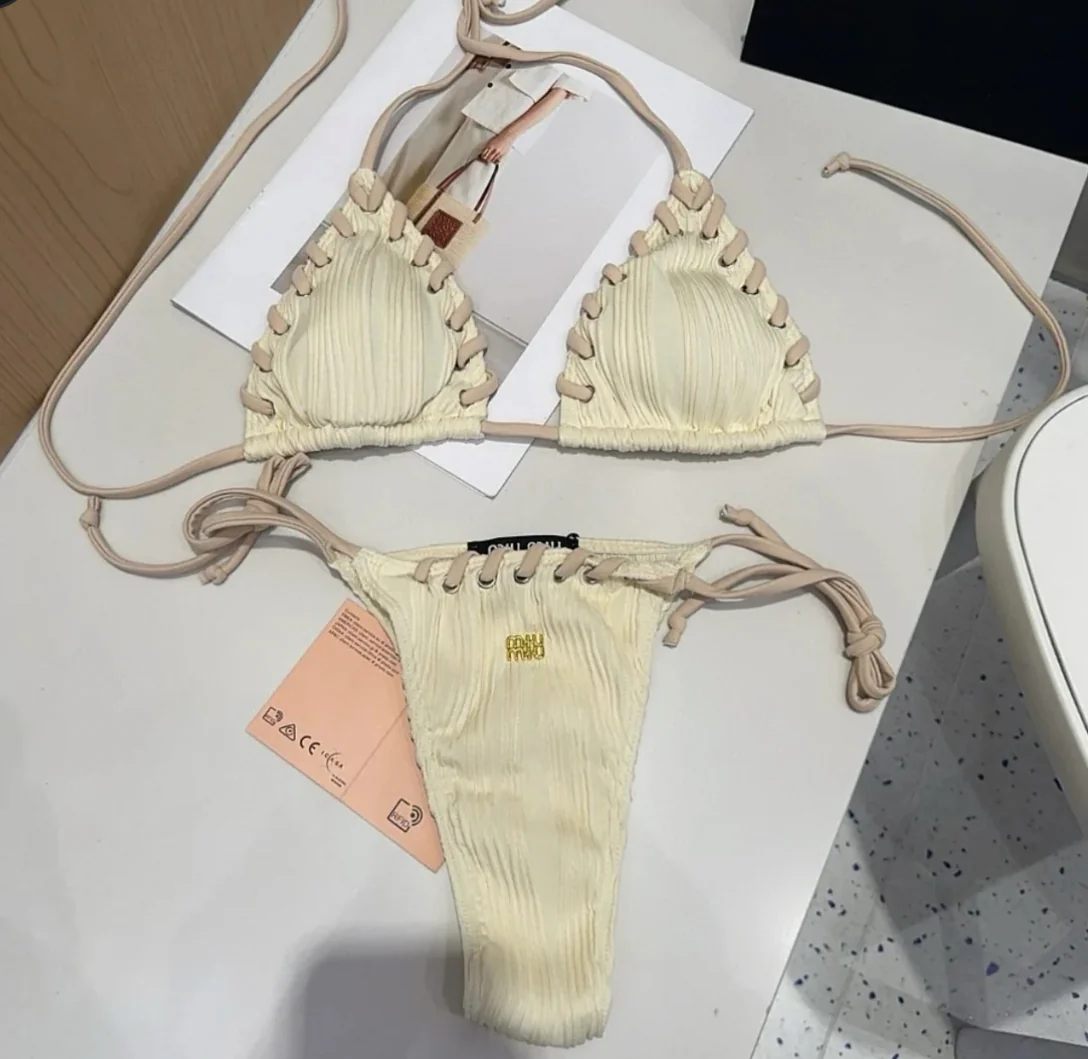 MIU MIU BEIGE BIKINI