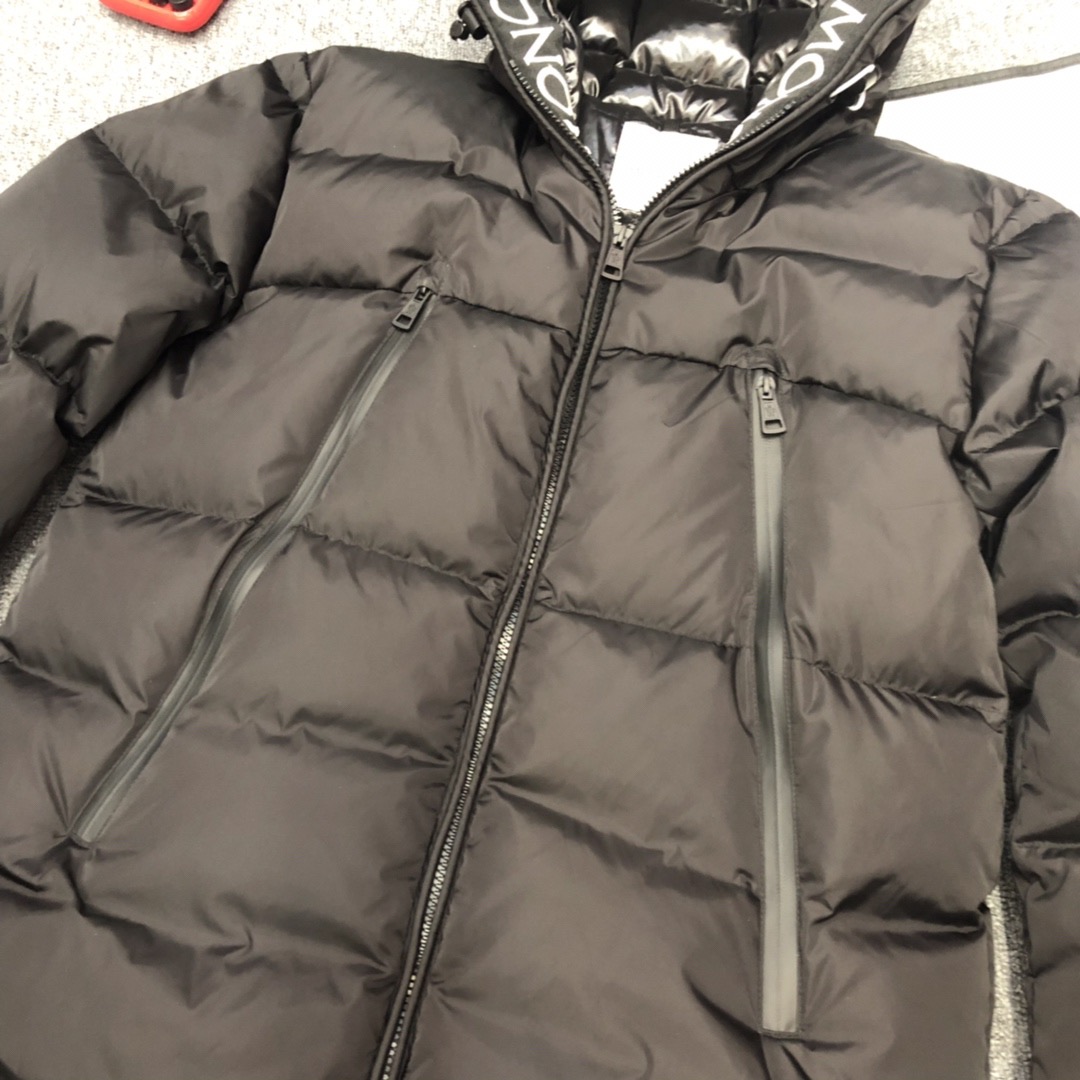 MONC Down Jacket Letter Coat
