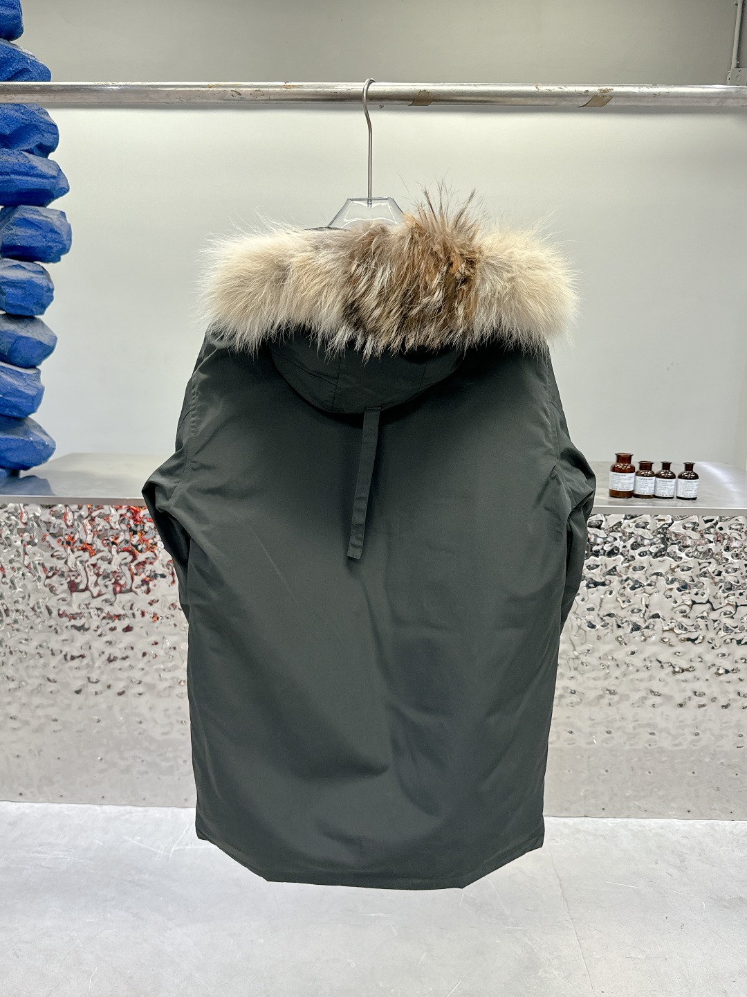 Canada G Long down jacket