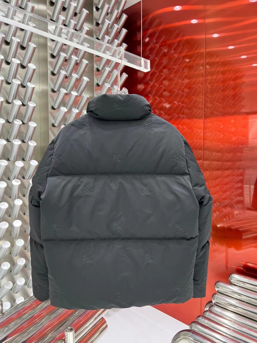 B B R Down Jacket Puffer Coat Black