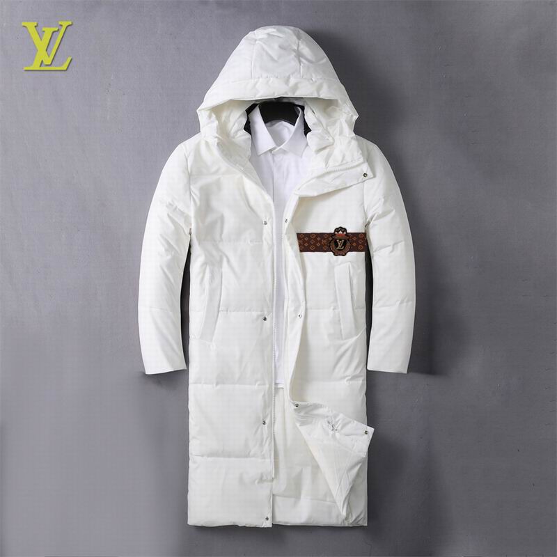 L X V Long down jacket