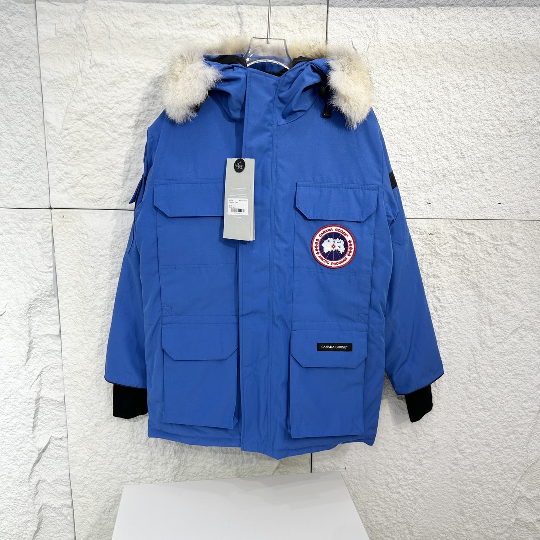 Canada G Down Jacket Puffer Coat Blue