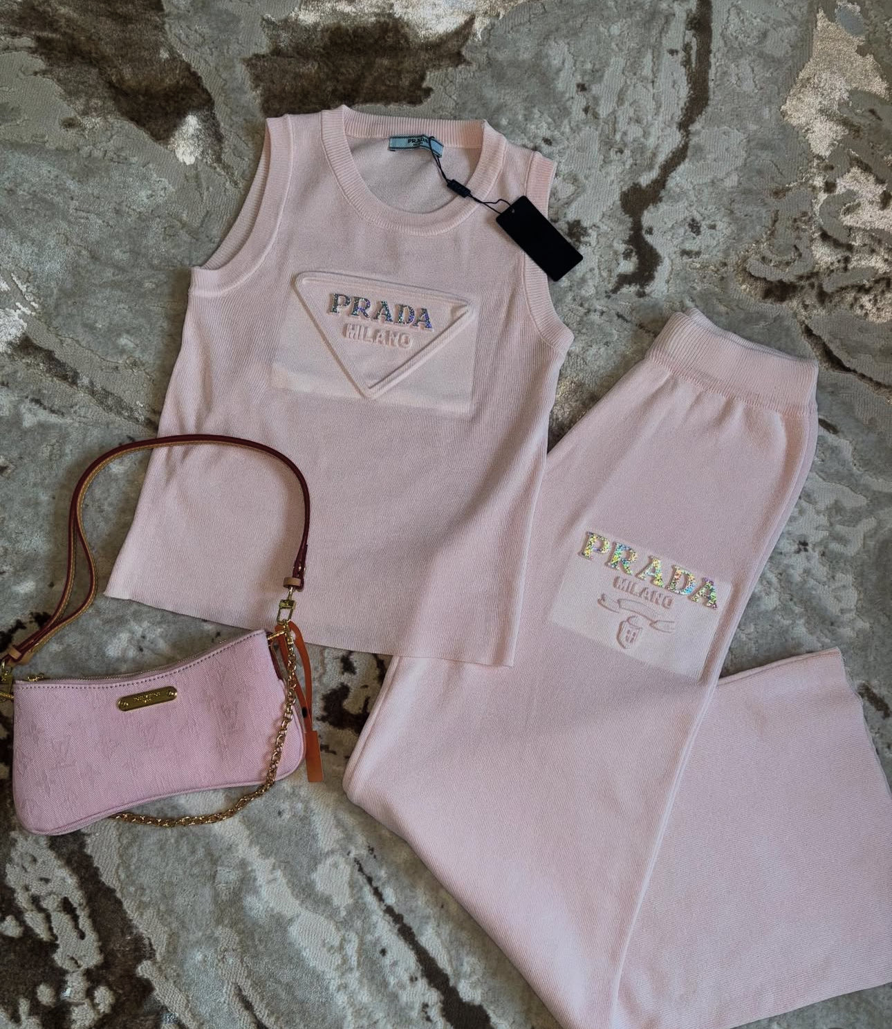 Prada pink set