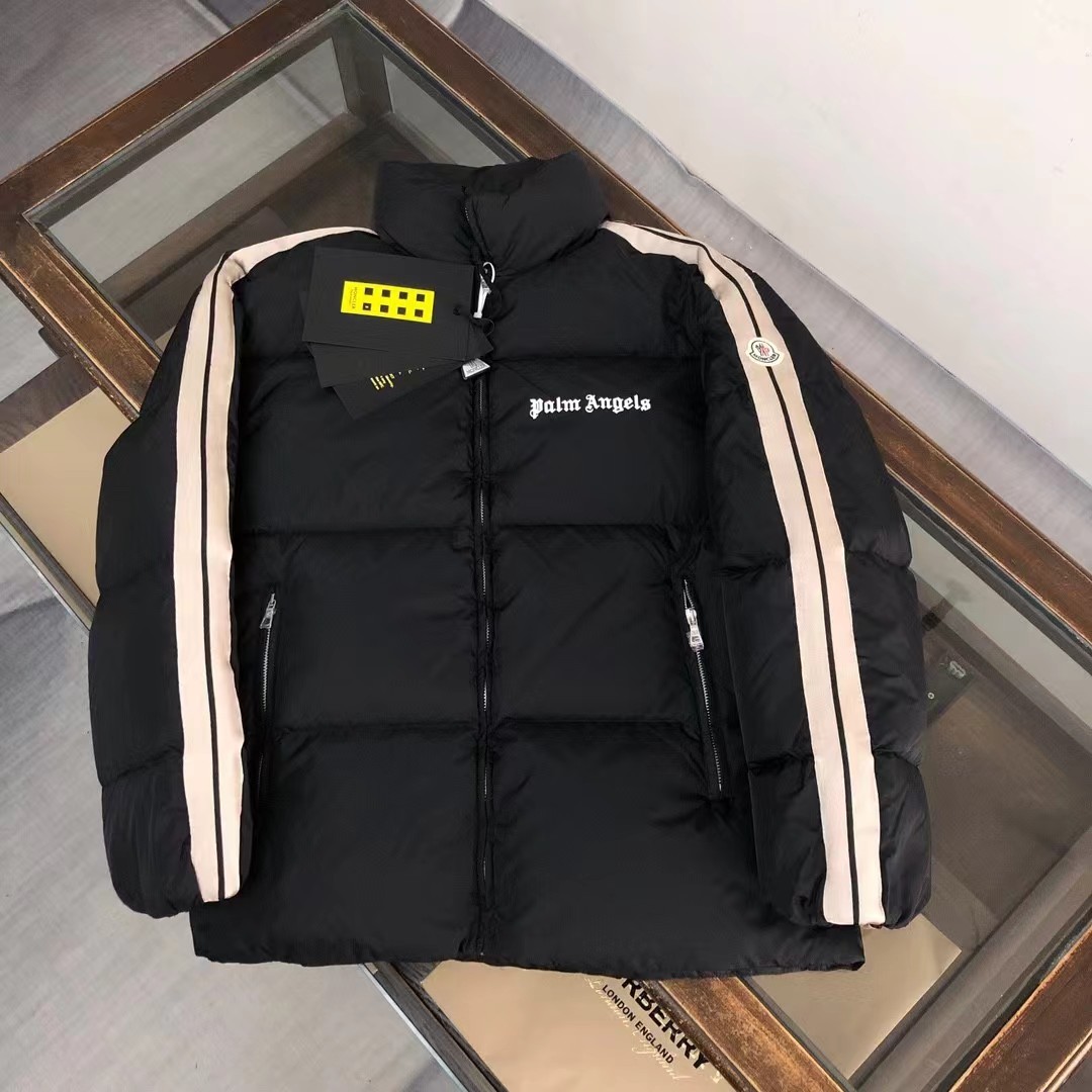 moner x palm angels down jacket collaboration