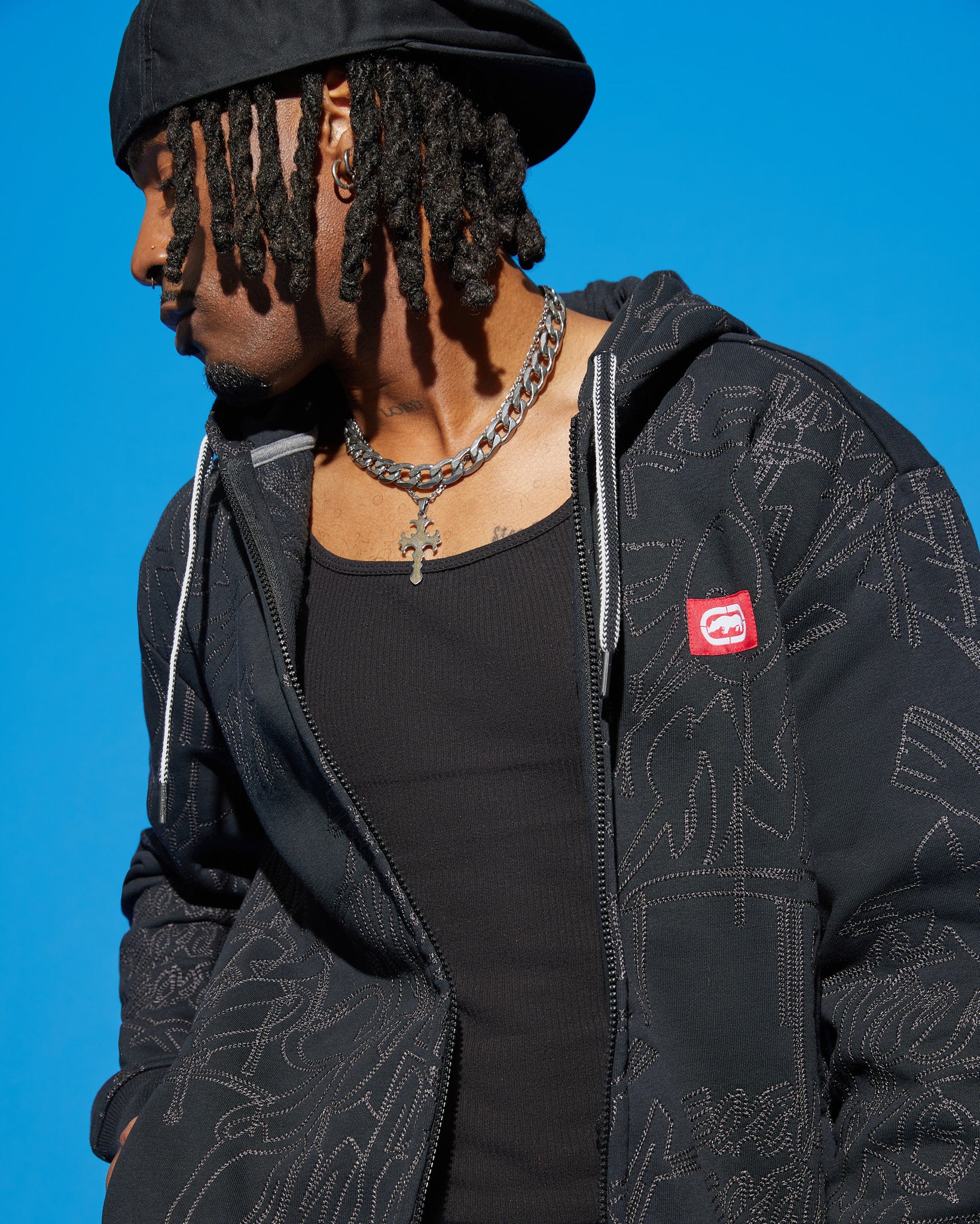 The Graffiti Embroidered Hoodie