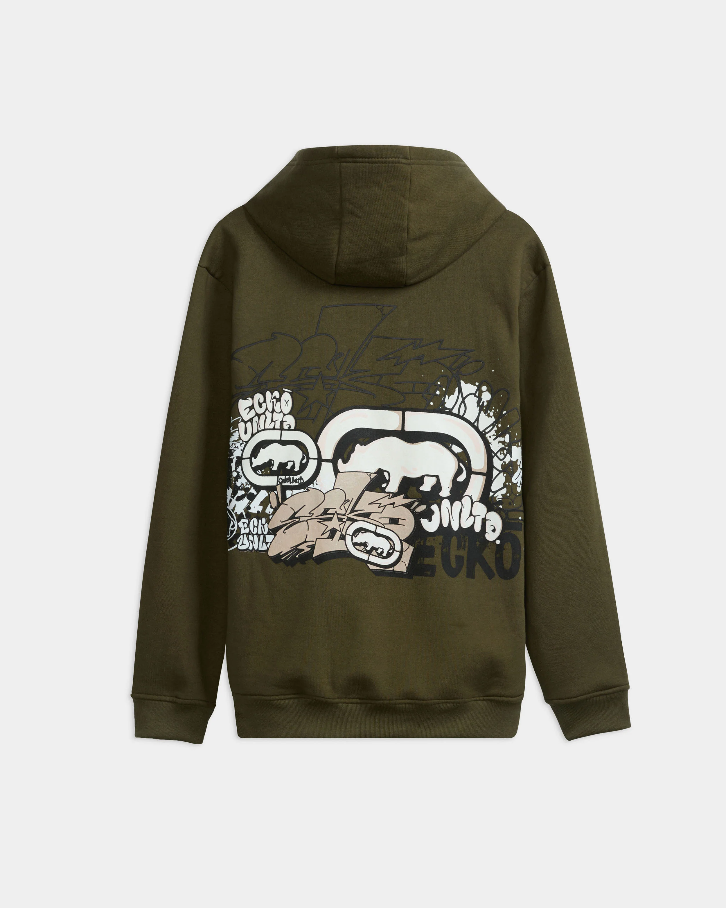 Graffiti Across the City Pullover Hoodie