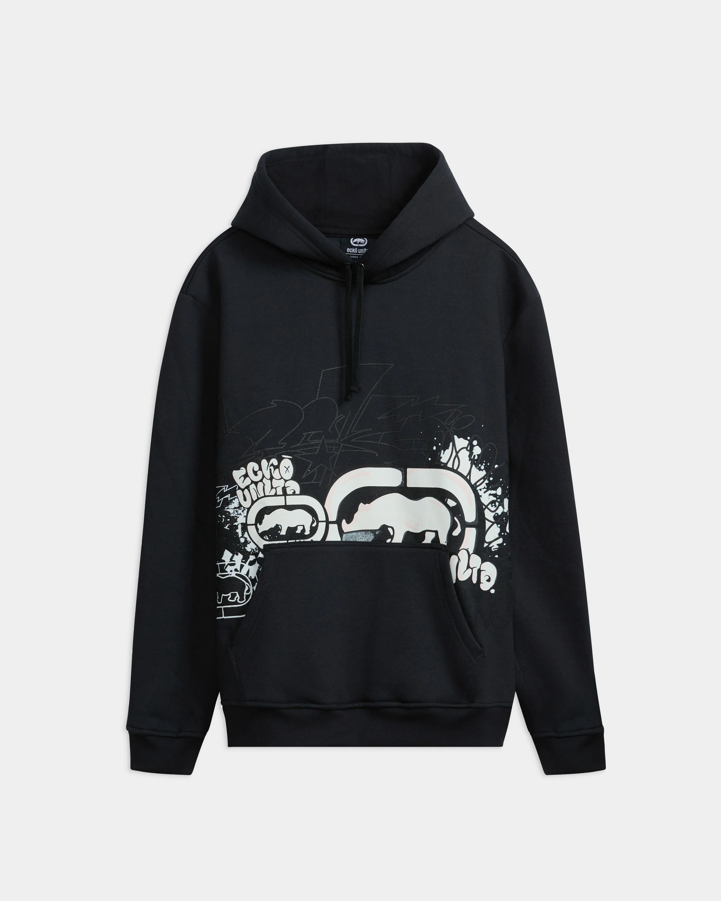Graffiti Across the City Pullover Hoodie